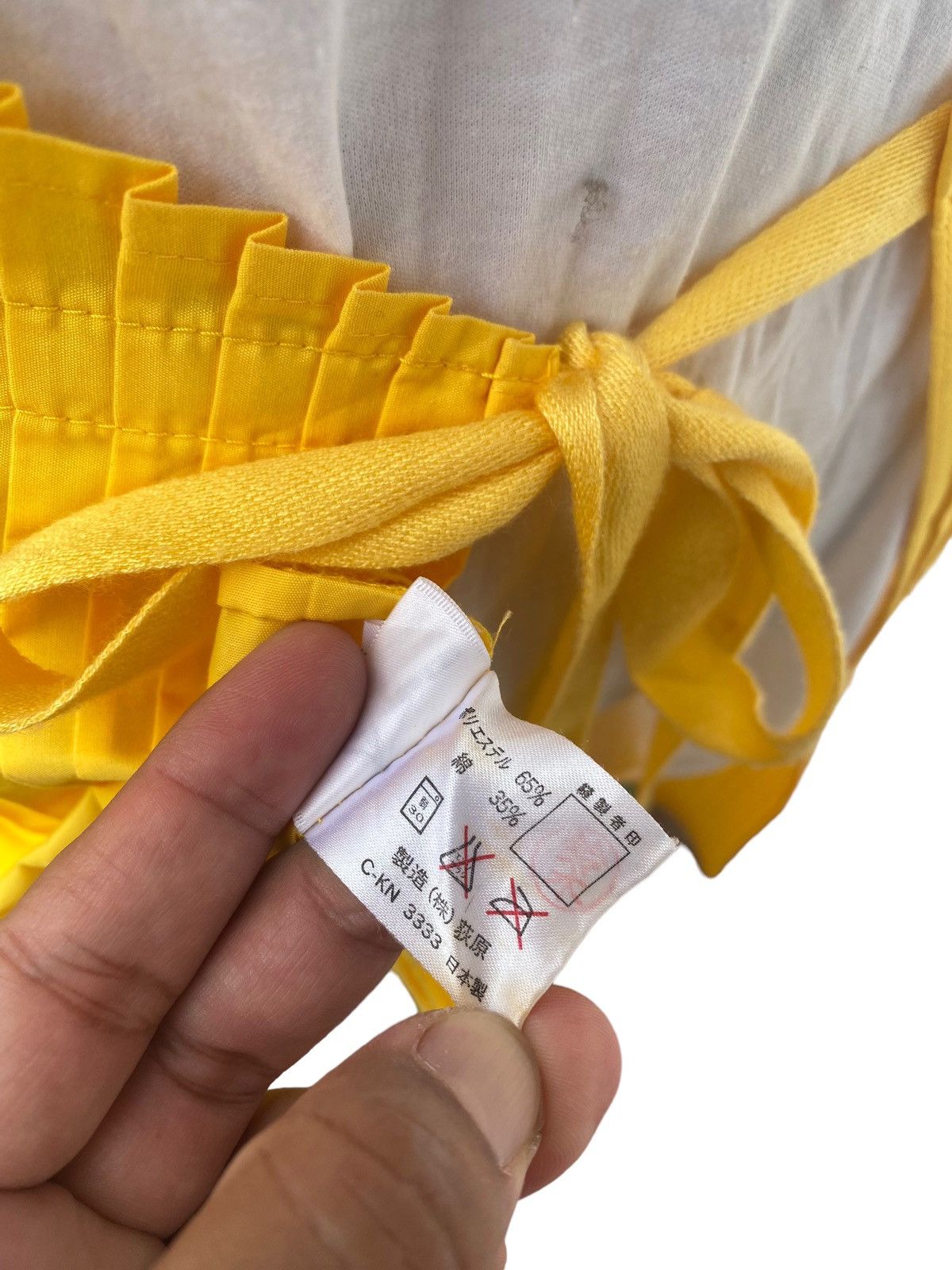 Issey Miyake × Pleats Please Issey Miyake × Vintage VINTAGE ISSEY MIYAKE PLEATS APRON Size ONE SIZE - 8 Thumbnail