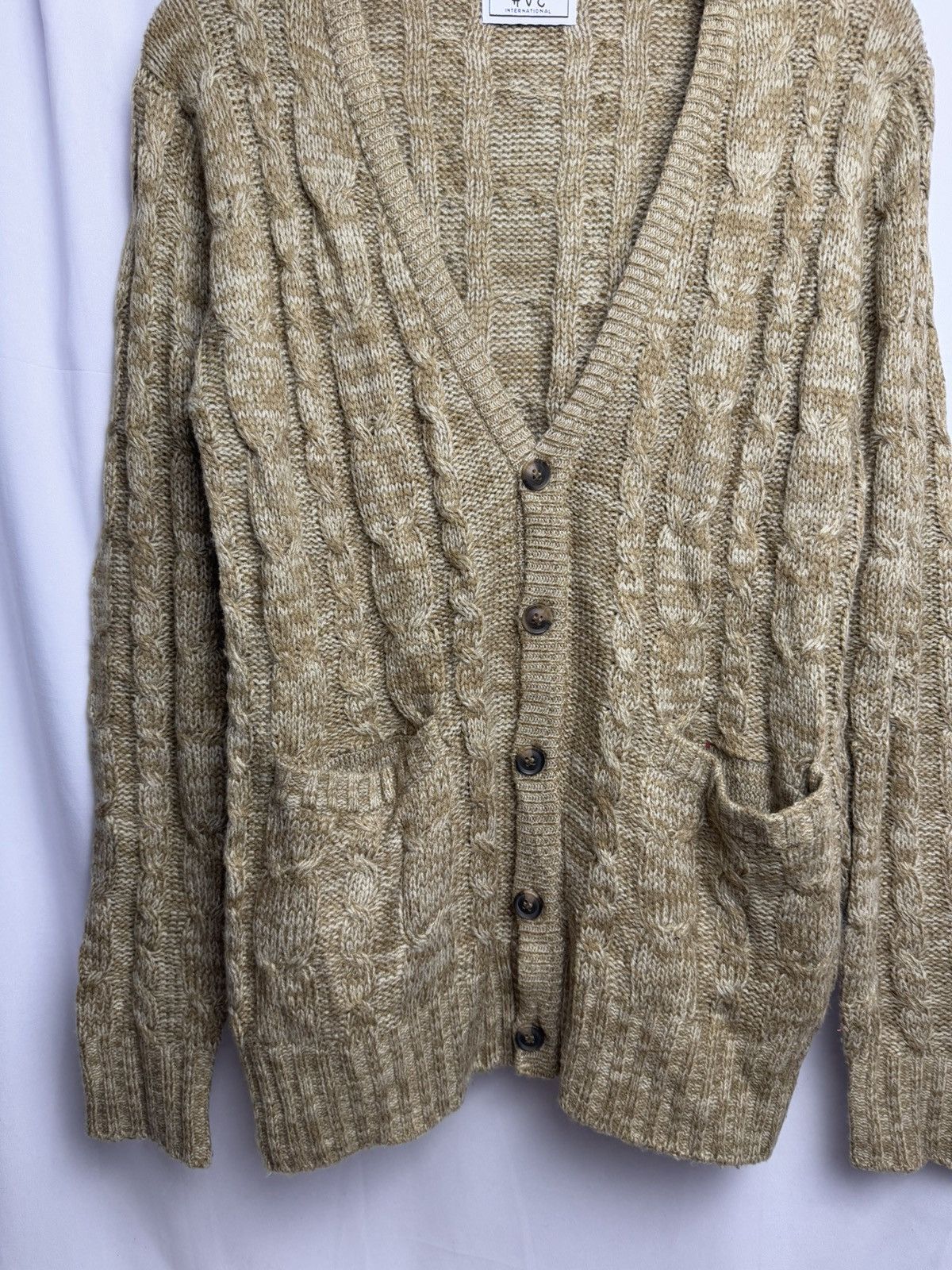 Beauty Beast × Hysteric Glamour × Japanese Brand Japanese Cable Cardigan Knit Hvc Styled Size US M / EU 48-50 / 2 - 4 Thumbnail