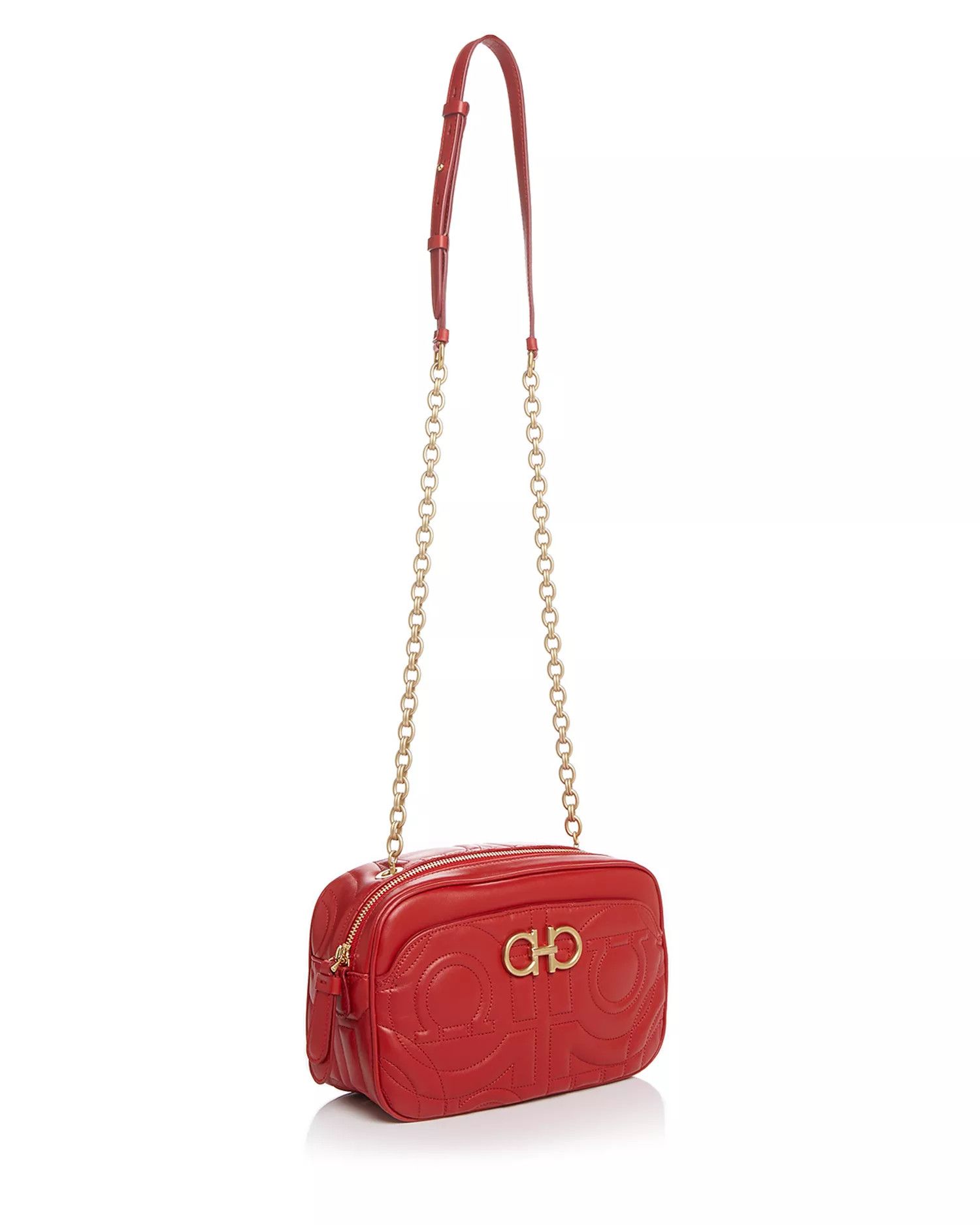 Salvatore Ferragamo o1s1rm0526 Size : OS / Crossbody Bag in Red Size ONE SIZE - 3 Thumbnail