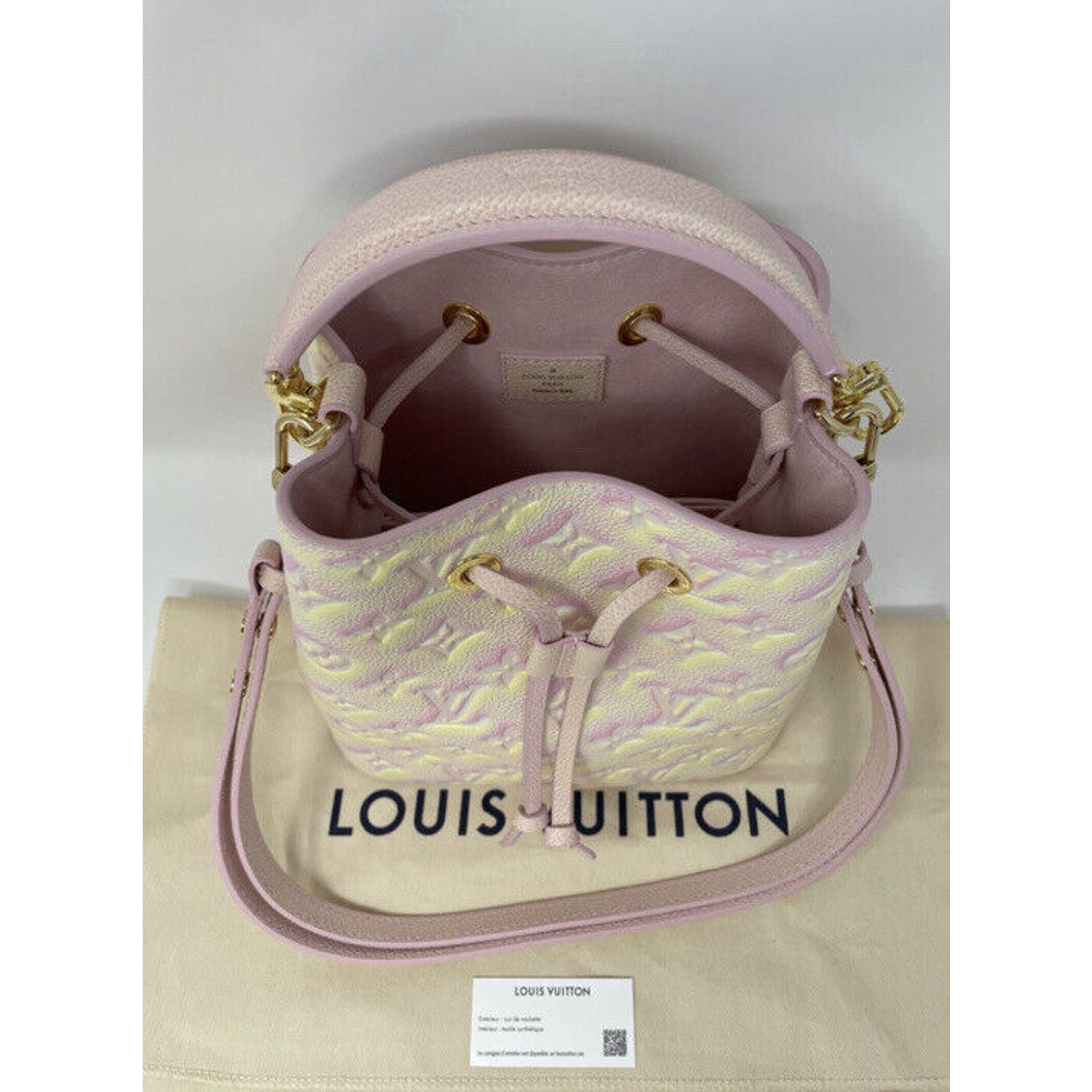 Louis Vuitton Louis Vuitton Stardust Neonoe & Drawstring Bag Mini Pink Mon Size ONE SIZE - 5 Thumbnail