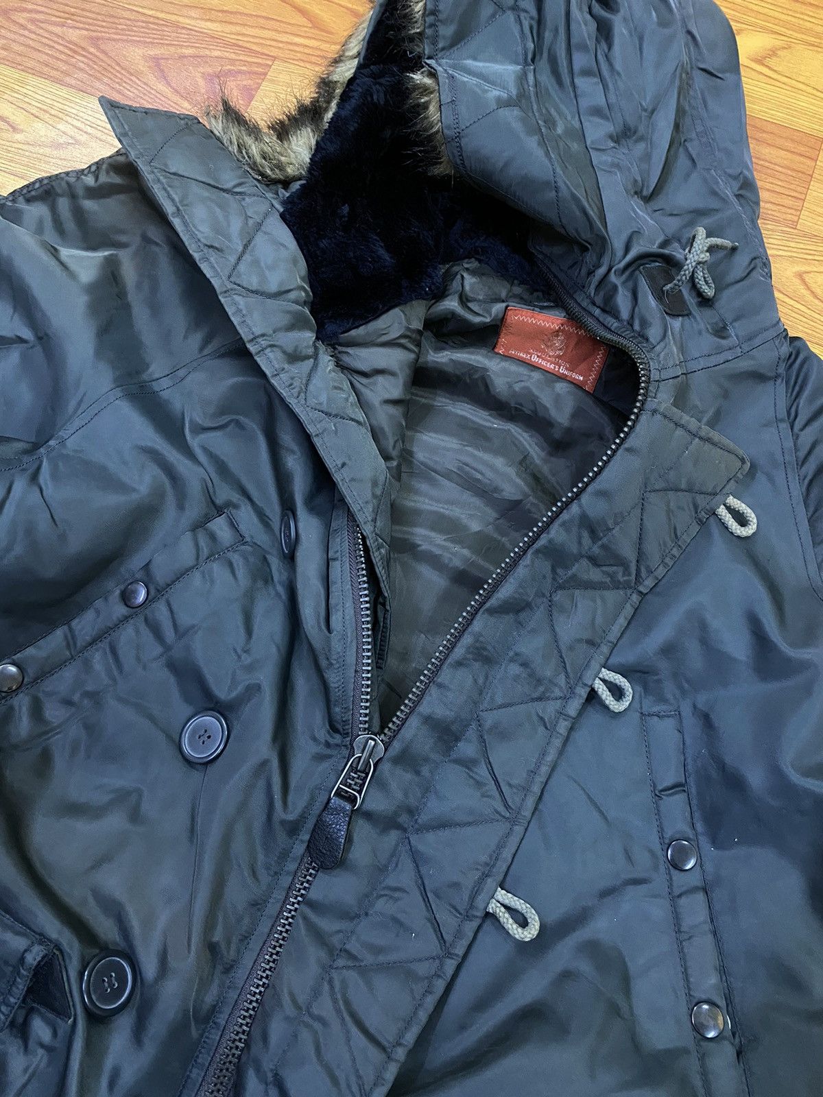 Vintage Avirex Fur Jacket Avant Garde