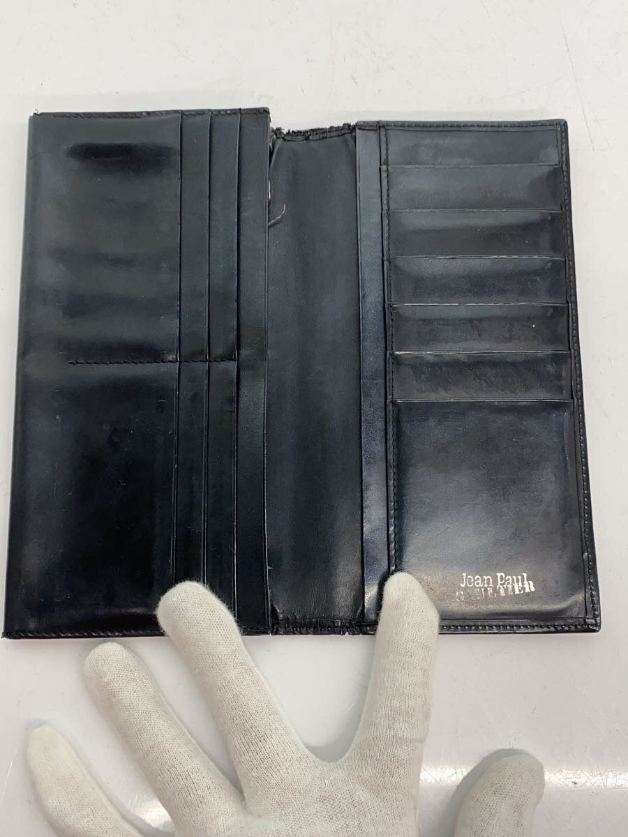 Jean Paul Gaultier Badge Logo Leather Long Wallet Size ONE SIZE - 3 Thumbnail