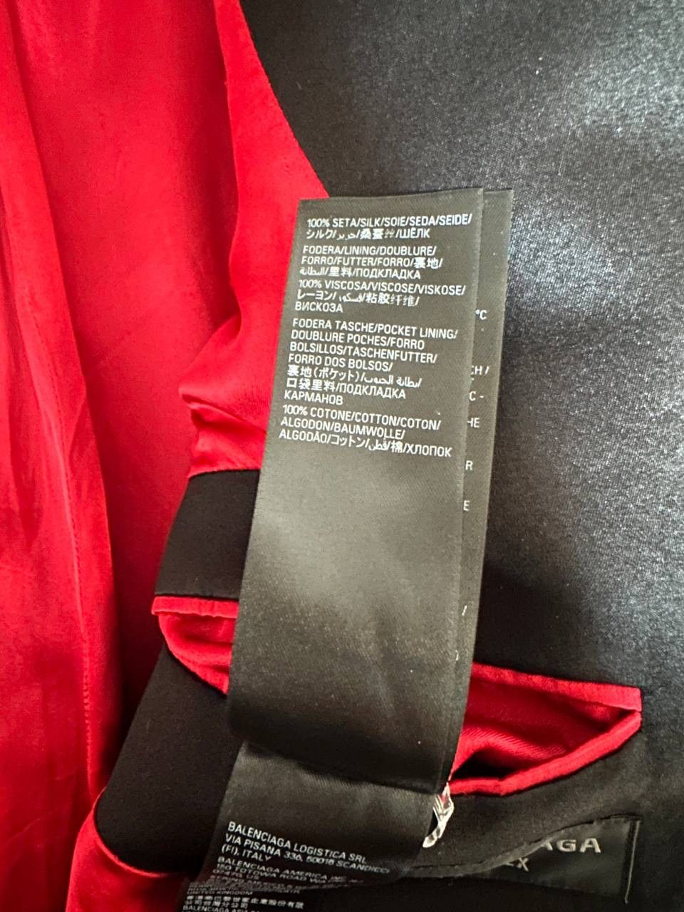 Balenciaga Balenciaga silk tuxedo ripped blazer Size 54L - 12 Thumbnail