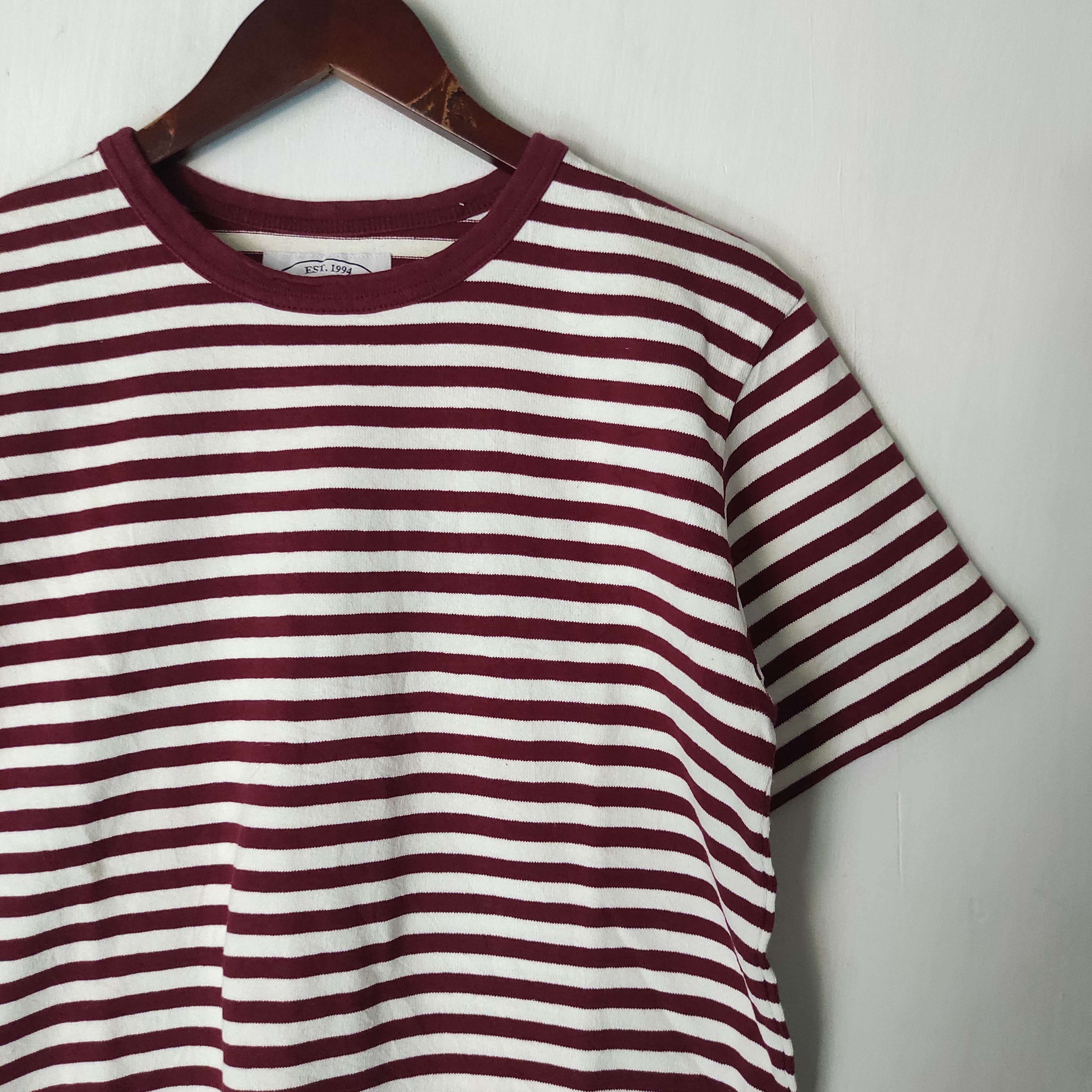 Neighborhood NEIGHBORHOOD NIRVANA STRIPE TEES Size US M / EU 48-50 / 2 - 3 Thumbnail