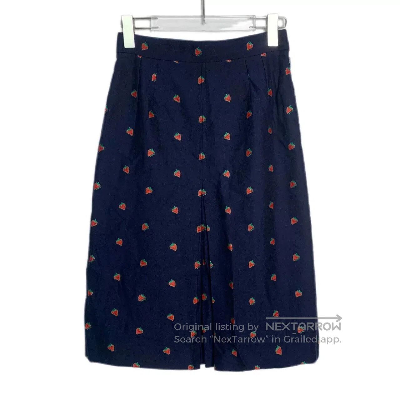 Gucci Gucci Double G Strawberry Embroidered Skirt. Size US 38 / EU 54 - 1 Thumbnail