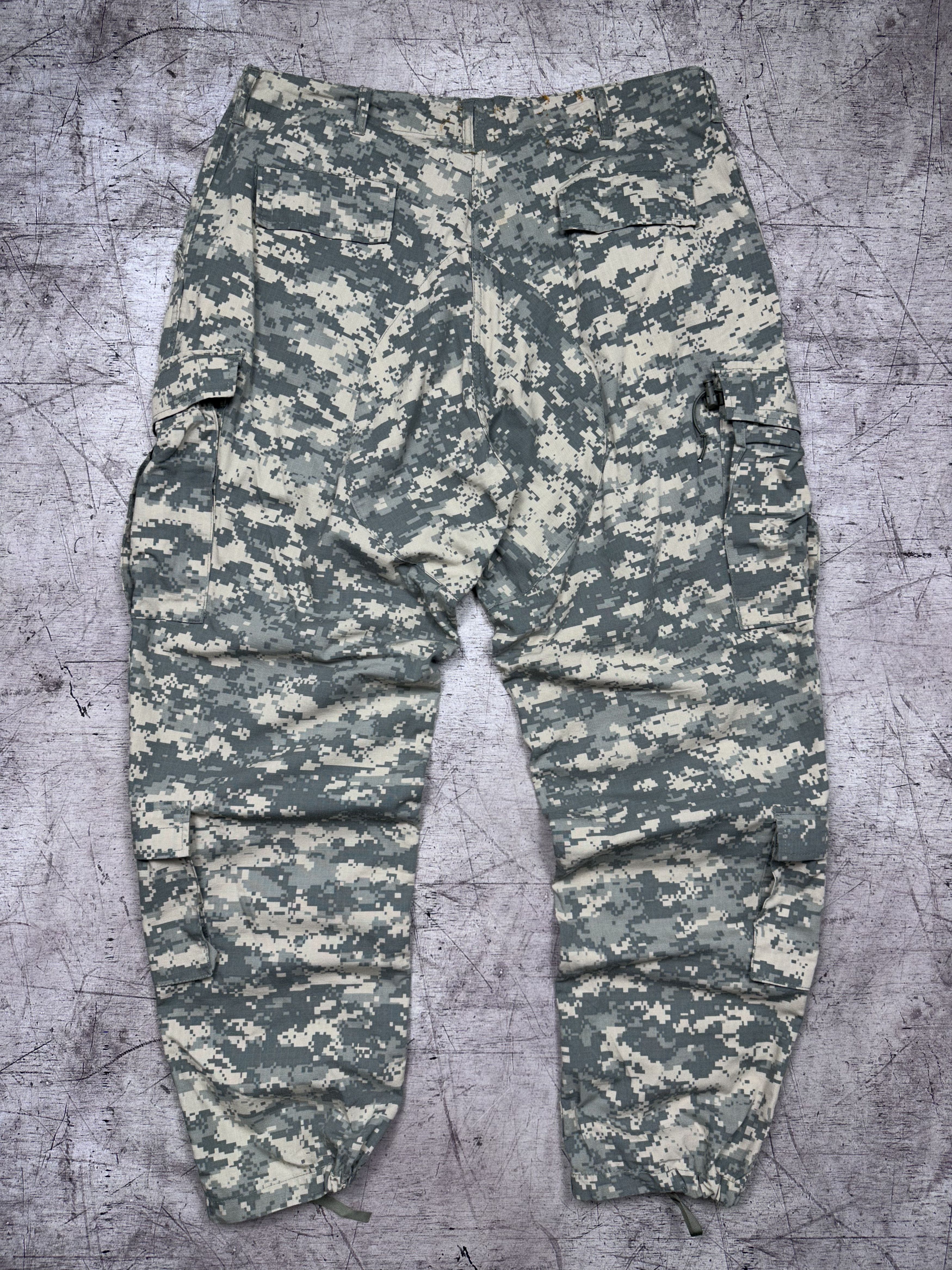 20471120 Vintage Military Camo Cargo Military Pants Y2K Baggy Size US 36 / EU 52 - 6 Thumbnail