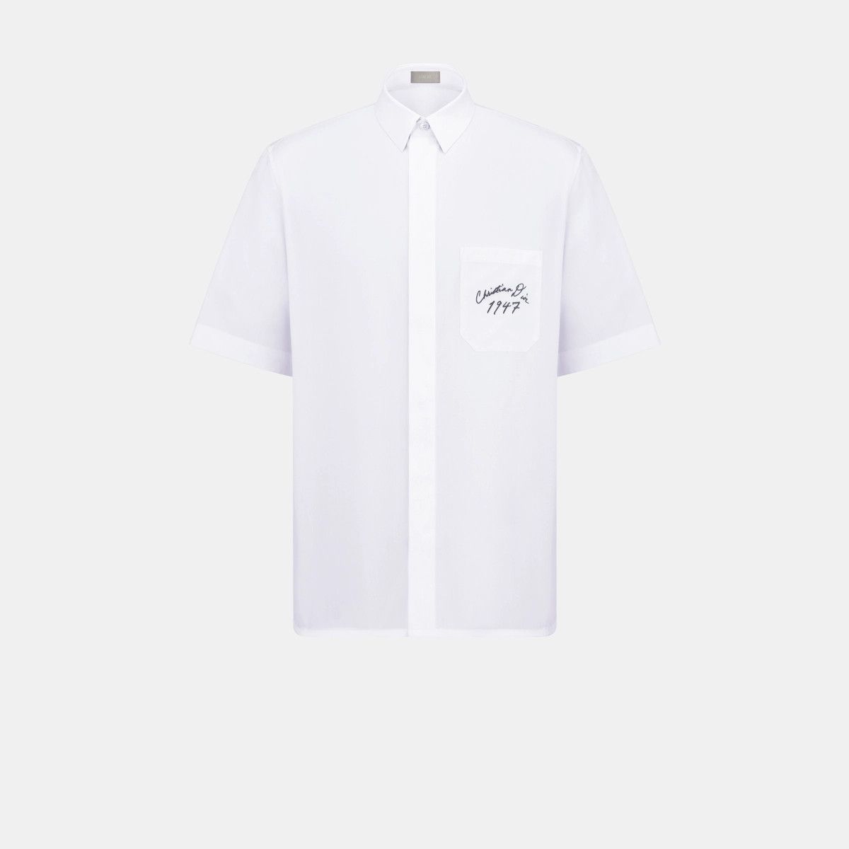 Dior o1bcso1str0226 1947 Short-Sleeved Shirt in White Size US M / EU 48-50 / 2 - 1 Thumbnail