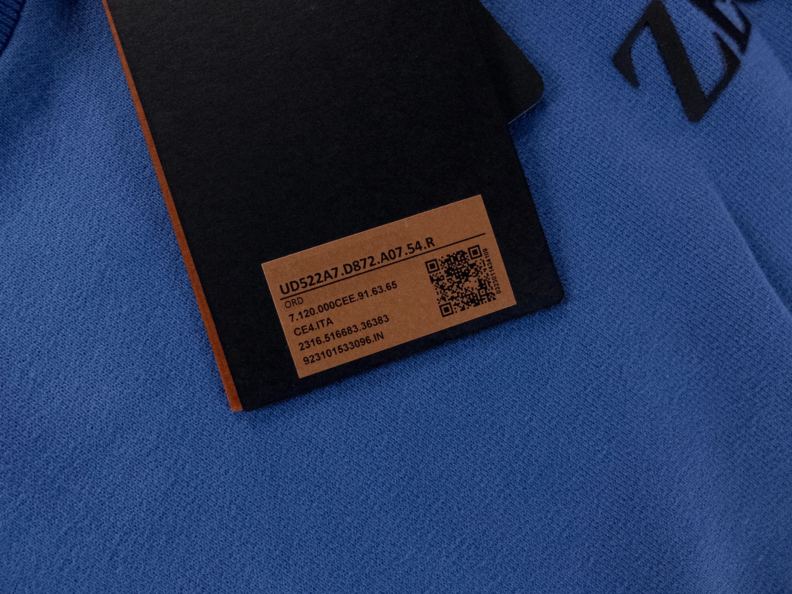 Ermenegildo Zegna ZEGNA UseThe Existing blue regular fit sweatshirt XL / 54 Size US XL / EU 56 / 4 - 6 Thumbnail