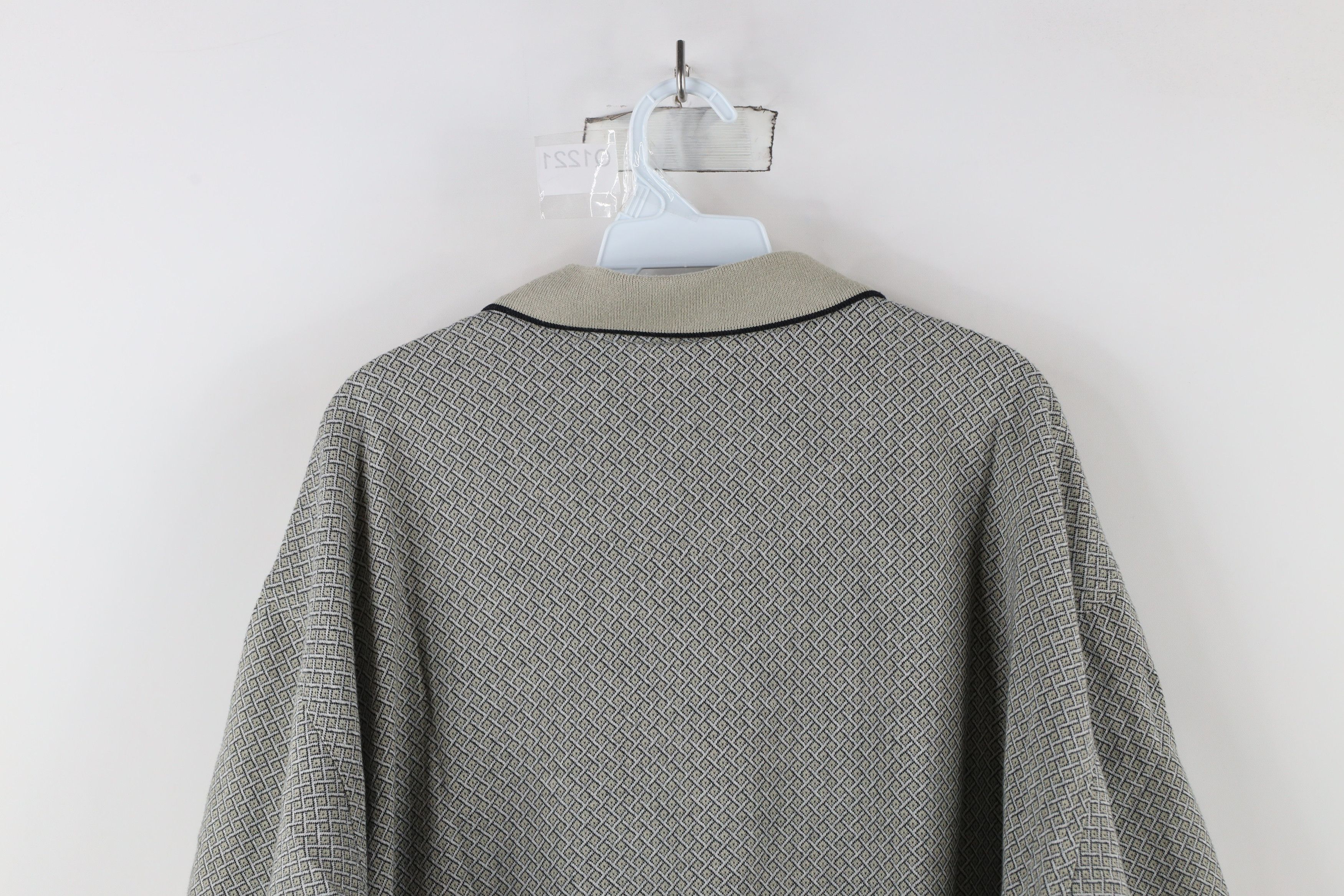 Vintage Vintage 90s Streetwear Diamond Collared Pullover Polo Shirt Size US XXL / EU 58 / 5 - 10 Thumbnail