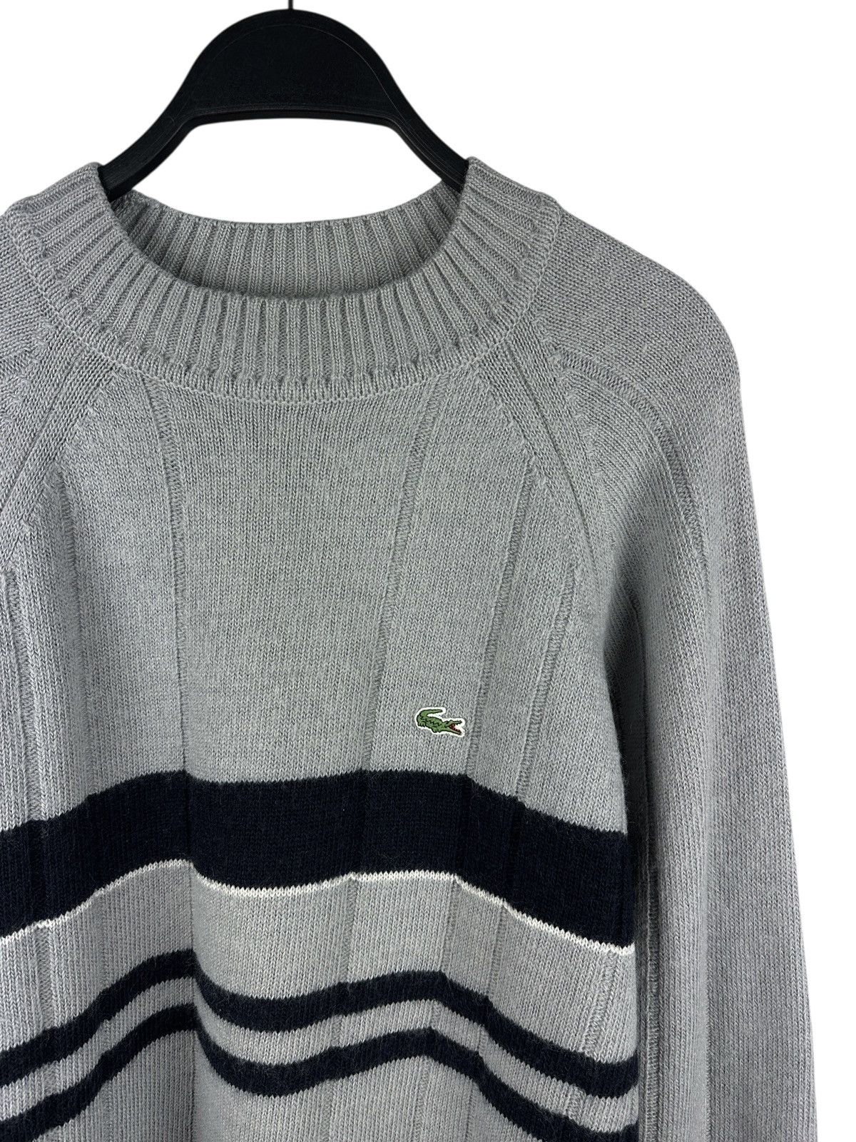 Lacoste Vintage Y2K Lacoste Wool Knit Sweater Striped Men’s Size M Size US M / EU 48-50 / 2 - 3 Thumbnail