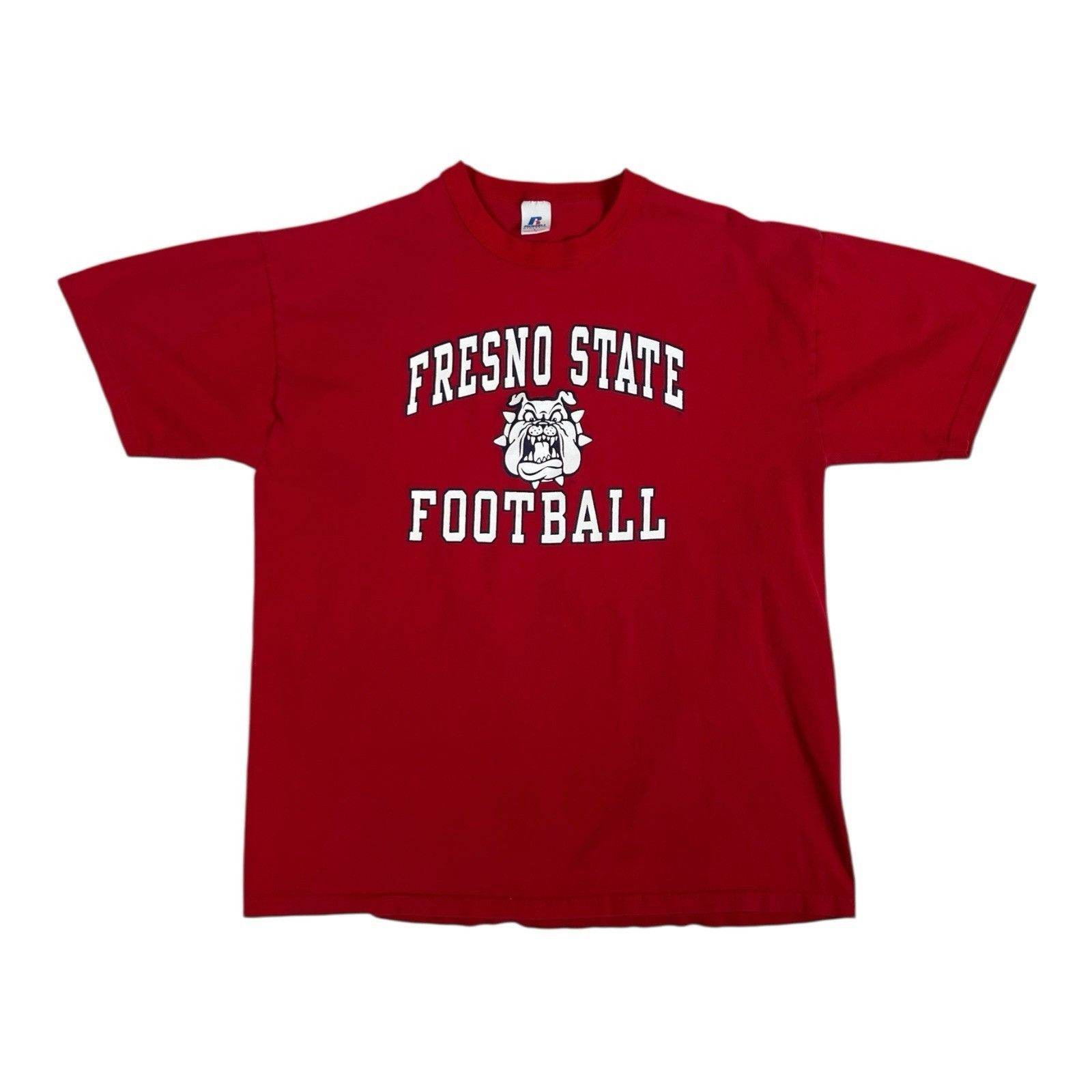 Russell Athletic Vintage Fresno State Bulldogs T-Shirt Size Large Russell Ath Size US L / EU 52-54 / 3 - 1 Thumbnail
