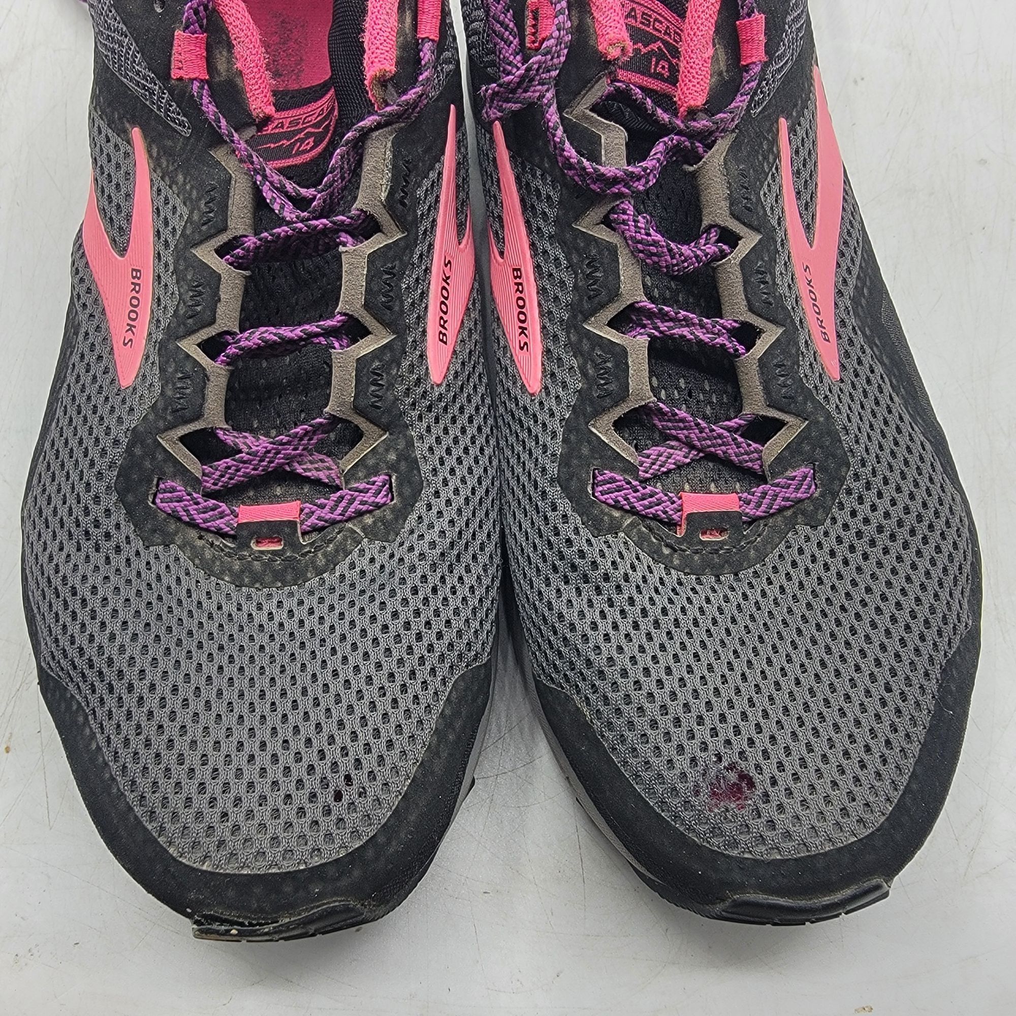 Brooks Brooks Cascadia 14 Womens 8 Black Pink Athletic Shoes Hiking Size US 8 / IT 38 - 9 Thumbnail