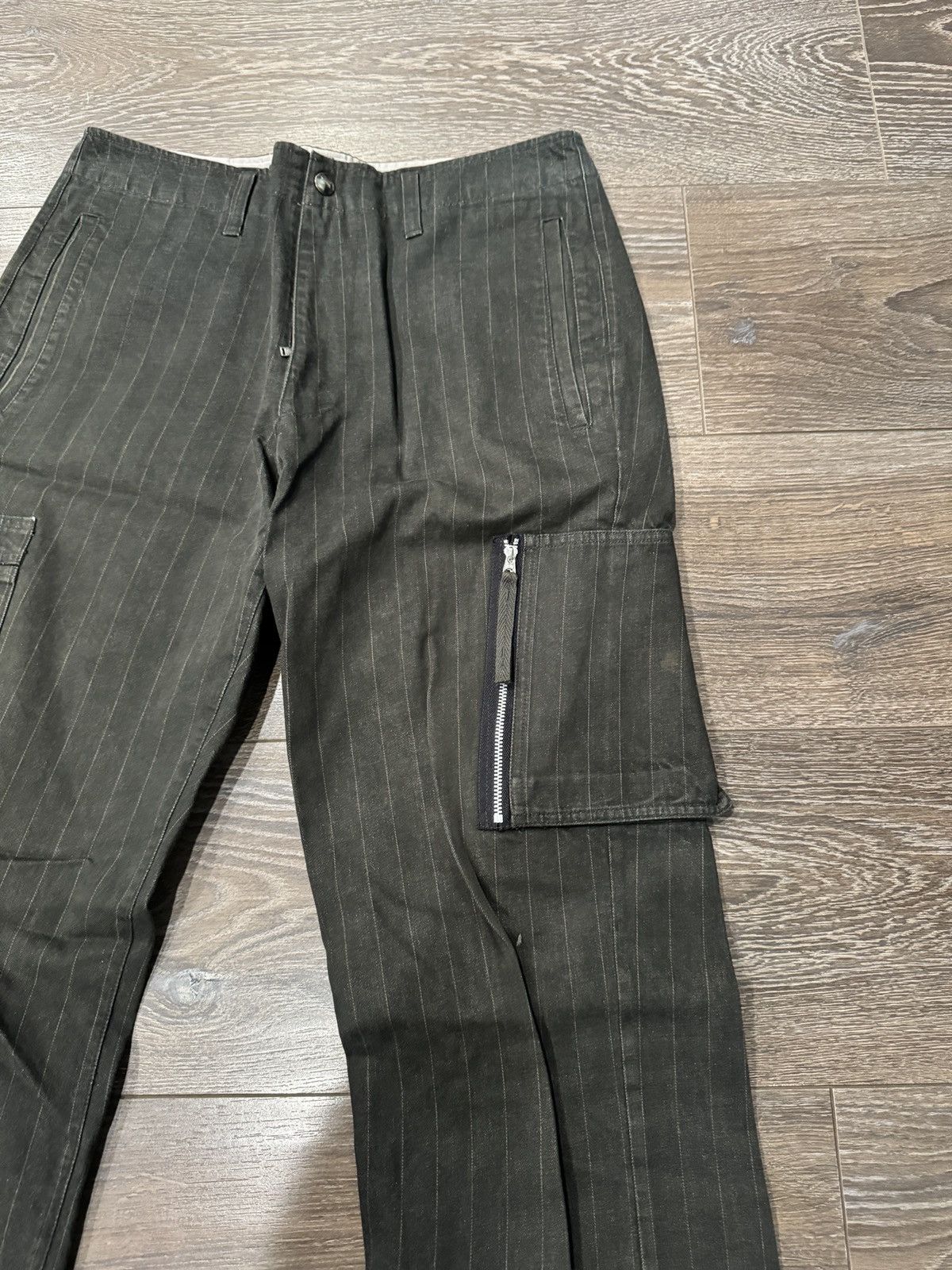 Comme Ca Ism Comme Ca Ism pinstripe cargo pants Size US 31 - 2 Thumbnail
