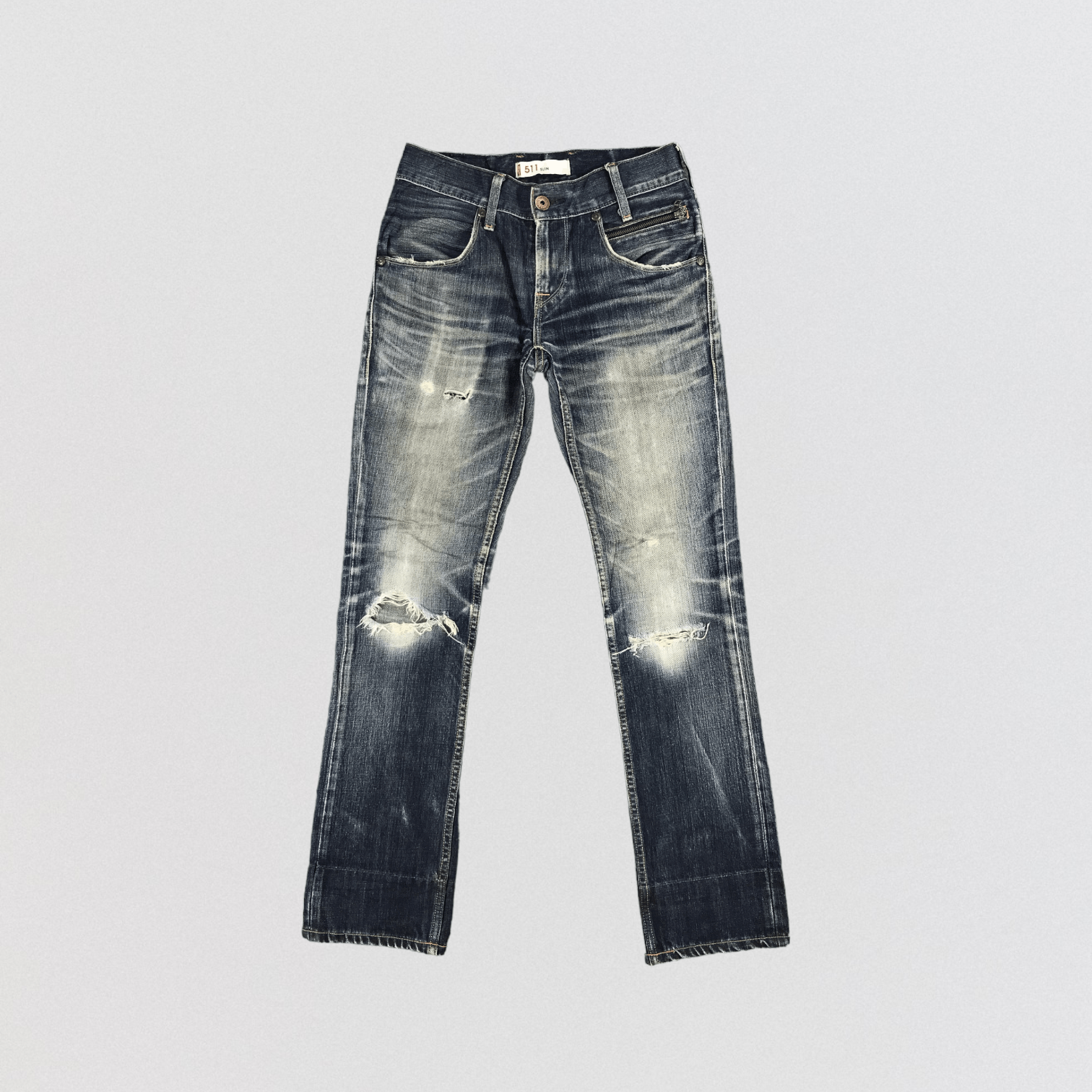 Levi's × Vintage 90s Vintage Levis 511 Earth Tone Jeans-JM2051 Size US 31 - 1 Thumbnail