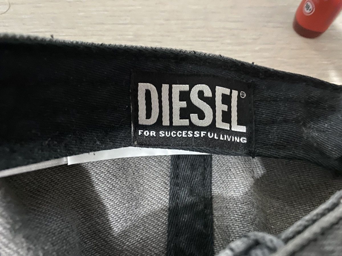 Diesel Diesel washed black cap Size ONE SIZE - 6 Thumbnail