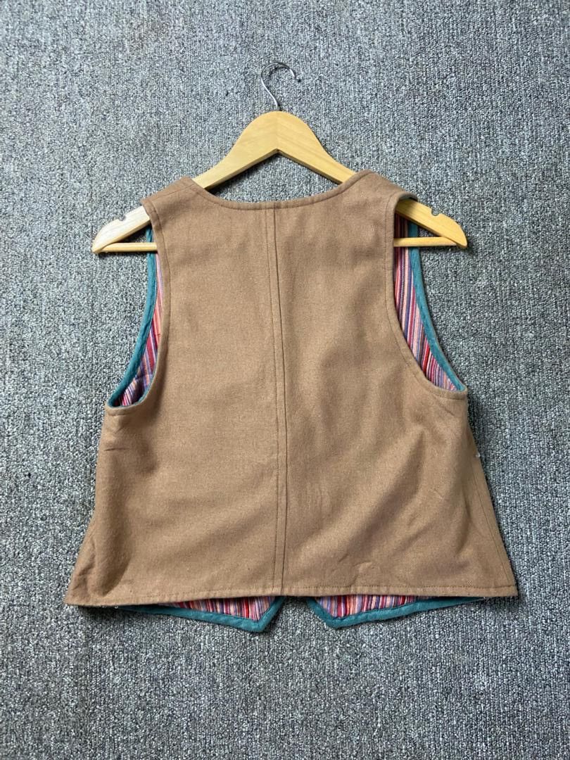 Japanese Brand Pou Dou Dou Brand Embroidery Vest (205) Size US XXS / EU 40 - 2 Thumbnail