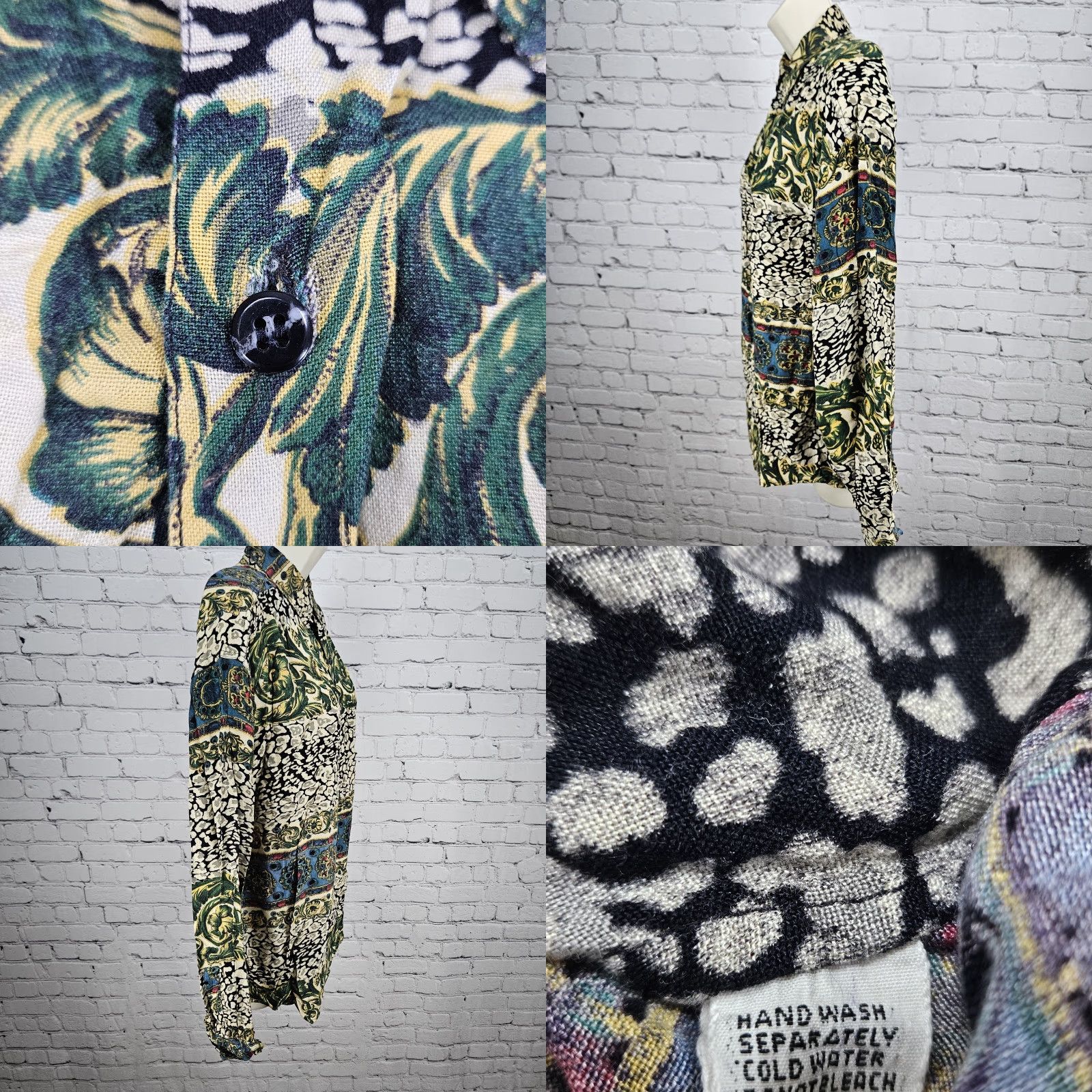 Needles **VTG Goouch Multicolor Button-Up Long Sleeve Shirt Large** User: VTG Goouch Multicolor Button-Up Long Sleeve Shirt Large Size L / US 10 / IT 46 - 9 Thumbnail
