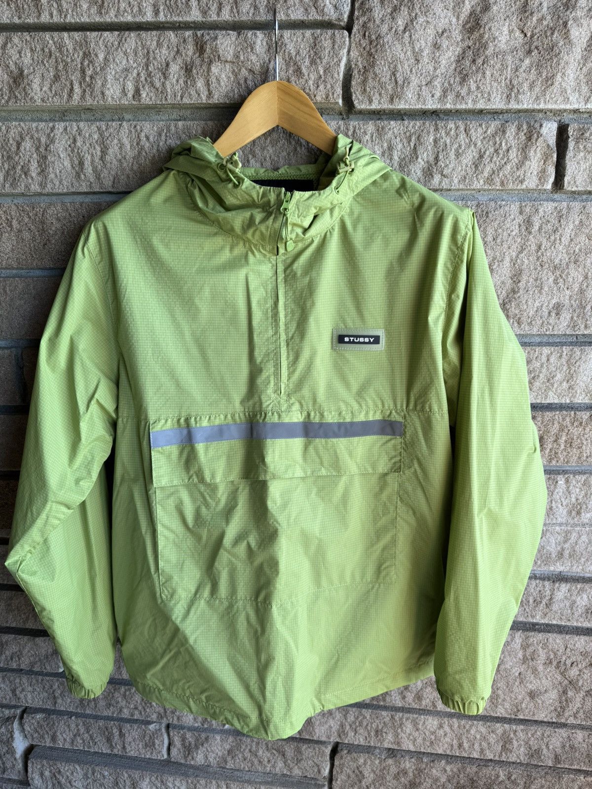 Stussy Stüssy Ripstop Anorak Windbreaker – Reflective Stripe Jacket Size US S / EU 44-46 / 1 - 1 Thumbnail