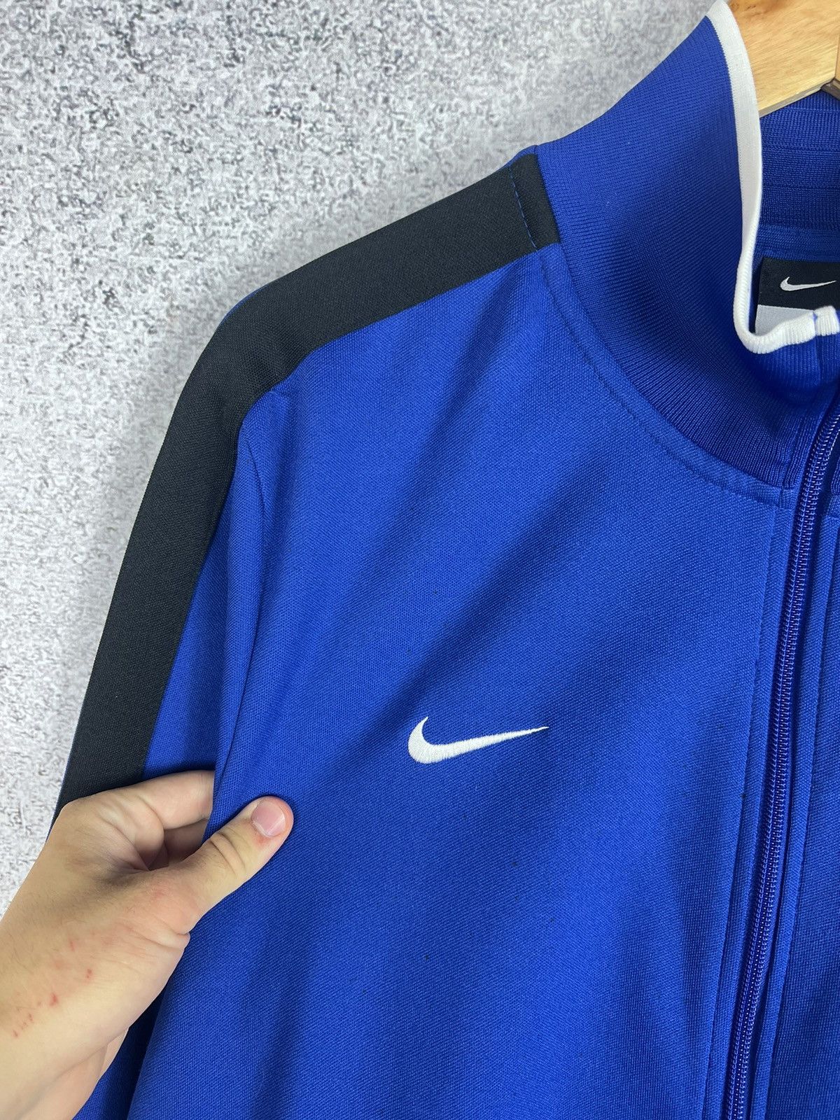 Nike Vintage Nike Manchester United Soccer Tracksuit Track Jacket Size US XL / EU 56 / 4 - 6 Thumbnail