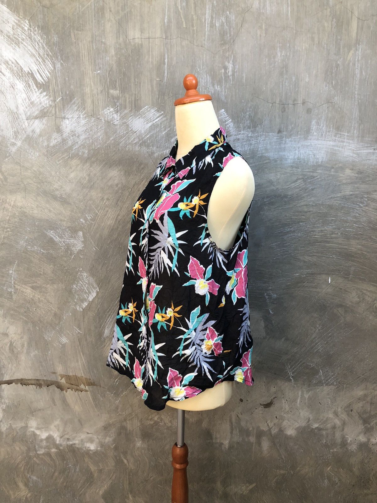 Stussy Stussy Floral Summer Vibes Sleeveless Tops Size S / US 4 / IT 40 - 2 Thumbnail