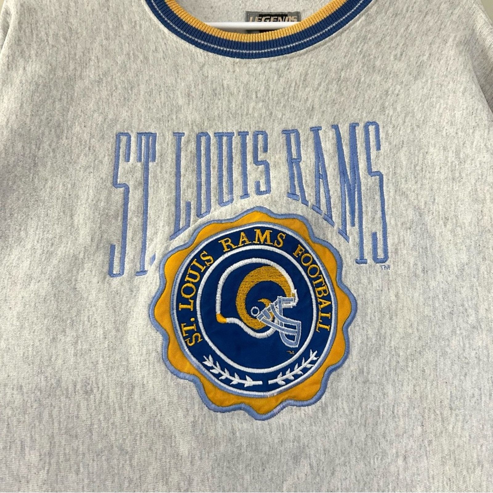 Other Vintage St. Louis Rams Sweatshirt Size US XL / EU 56 / 4 - 2 Thumbnail