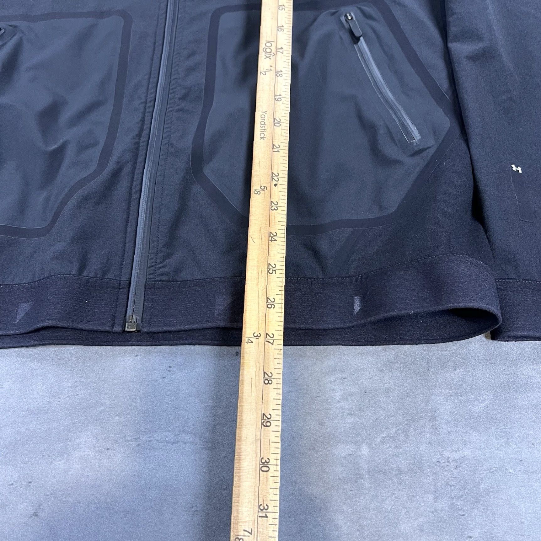 Under Armour Under Armour Jacket Men M Unstoppable Vent Full Zip Training Drive Pro Storm Black Moderate Weather Performance Shirt/Coat Mens Size US M / EU 48-50 / 2 - 5 Thumbnail