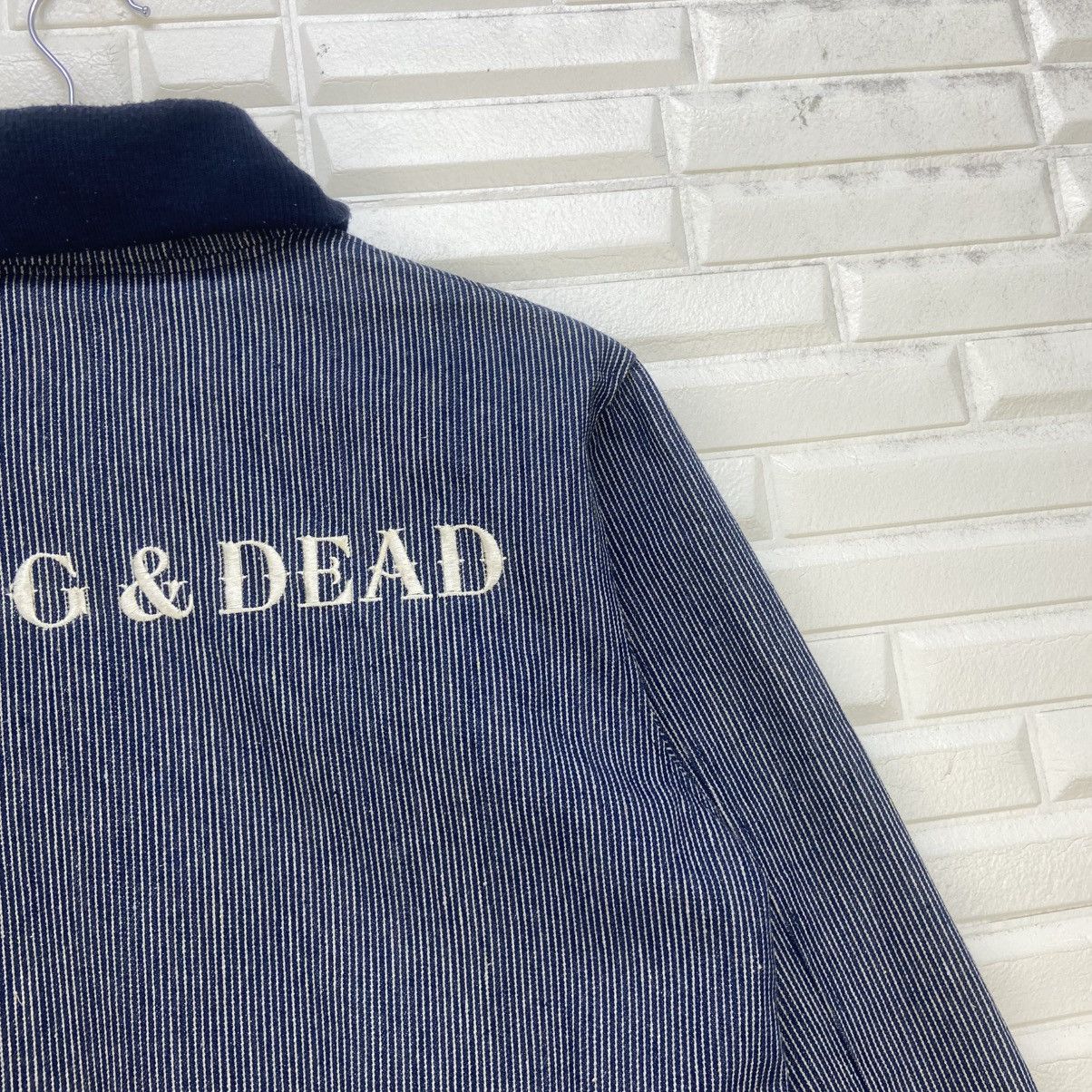 Japanese Brand Etbx Work Clothing Living & Dead Eldorado Hickory Stripe Size US S / EU 44-46 / 1 - 16 Thumbnail