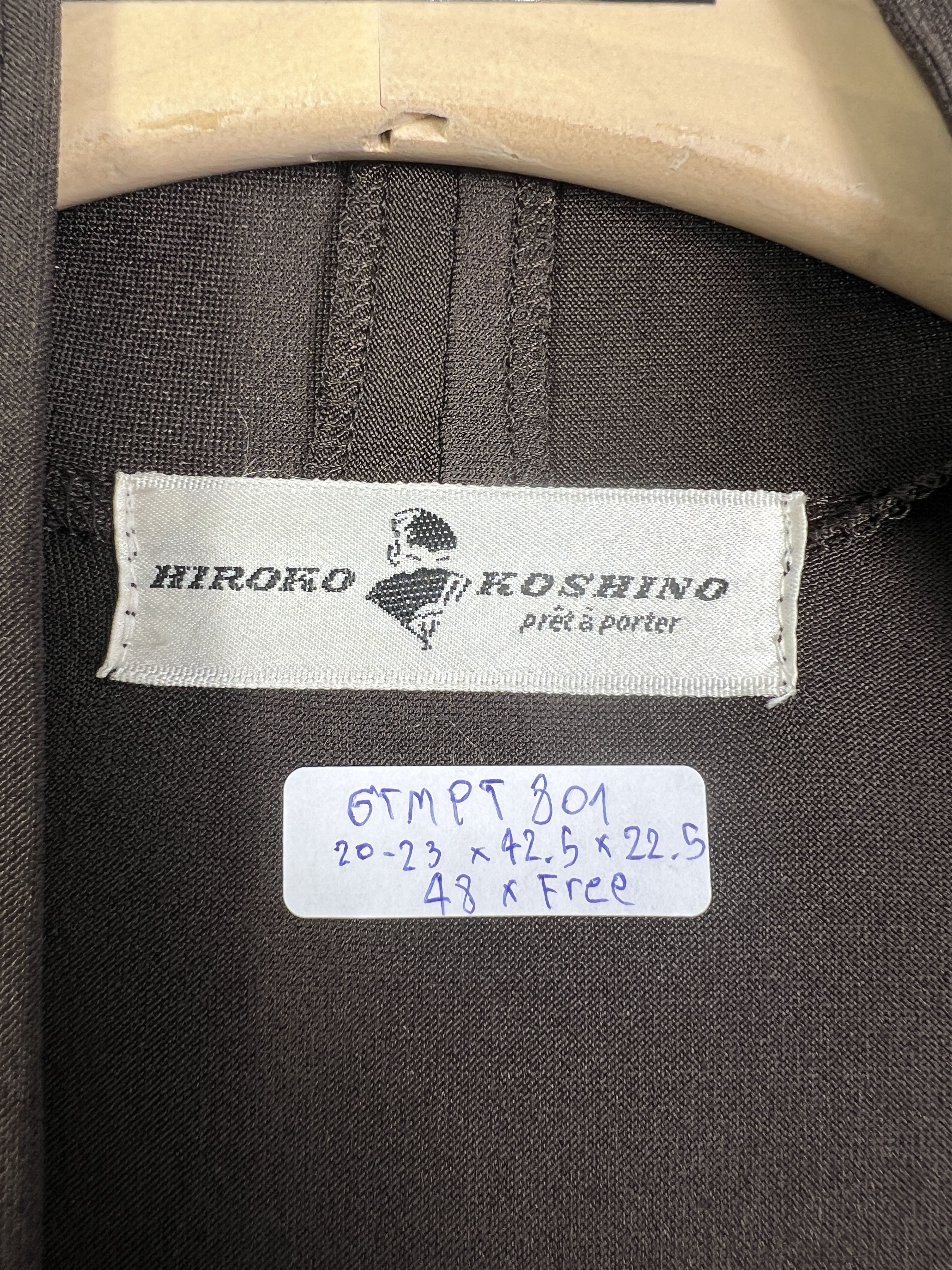 Japanese Brand Vintage HIROKO KOSHINO prét à porter Dress GTMPT801 Size XL / US 12-14 / IT 48-50 - 2 Thumbnail