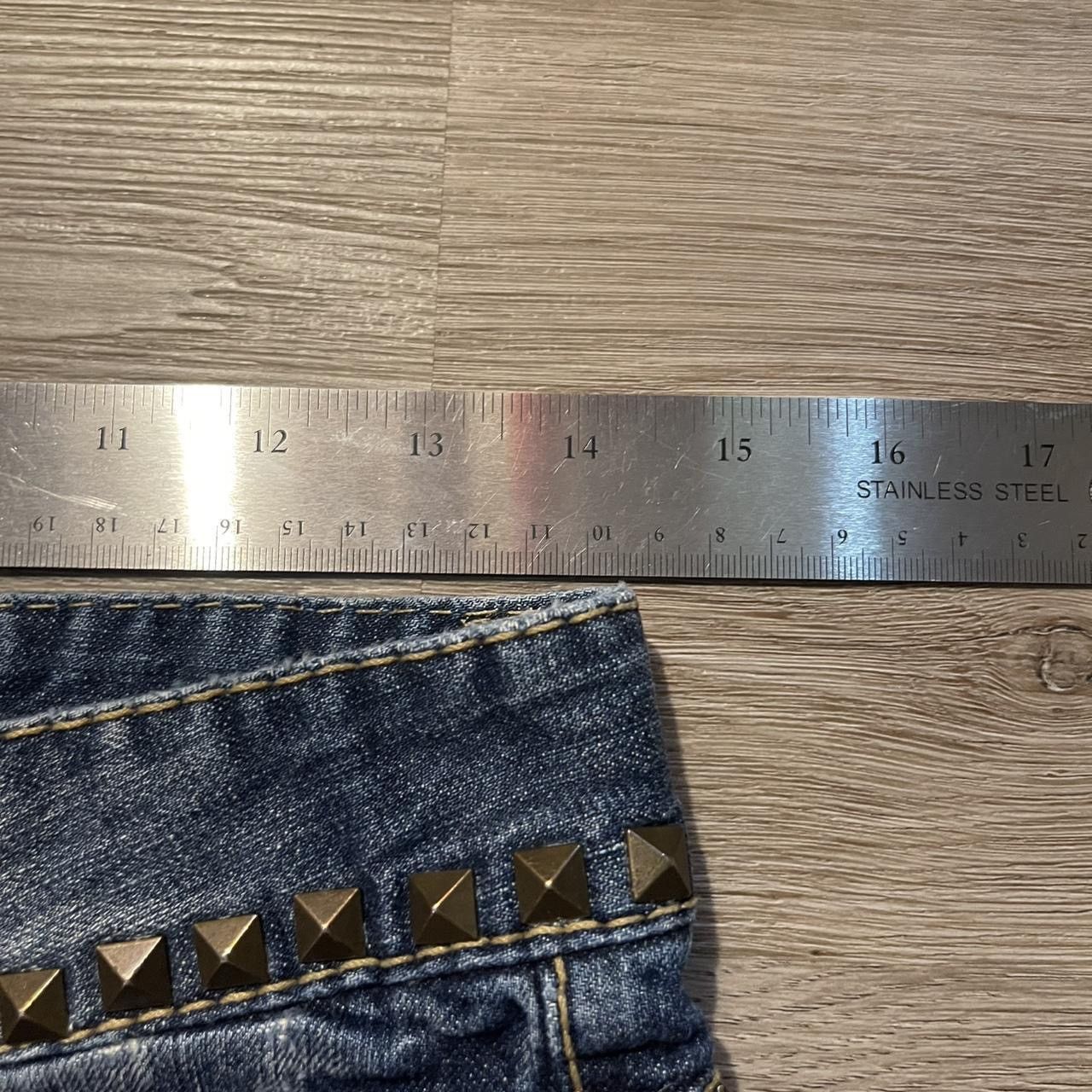 Other studded denim mini shorts Size 29" - 4 Thumbnail