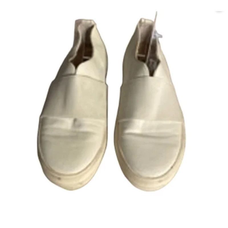 Steve Madden Minimalist Cream Leather Sneakers Steve Madden Glenn 9M Size US 9 / IT 39 - 2 Thumbnail