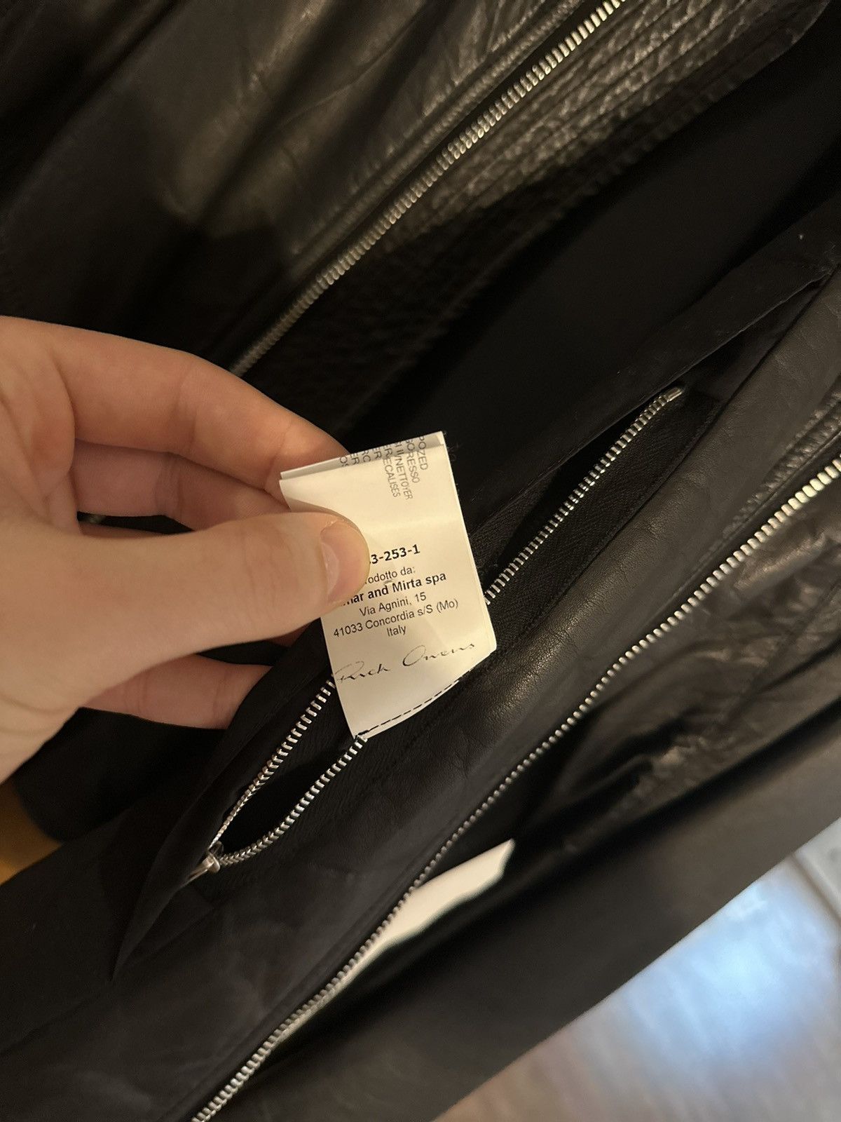 Rick Owens Rick Owens SS15 Kangaroo Leather Intarsia Size US L / EU 52-54 / 3 - 13 Thumbnail