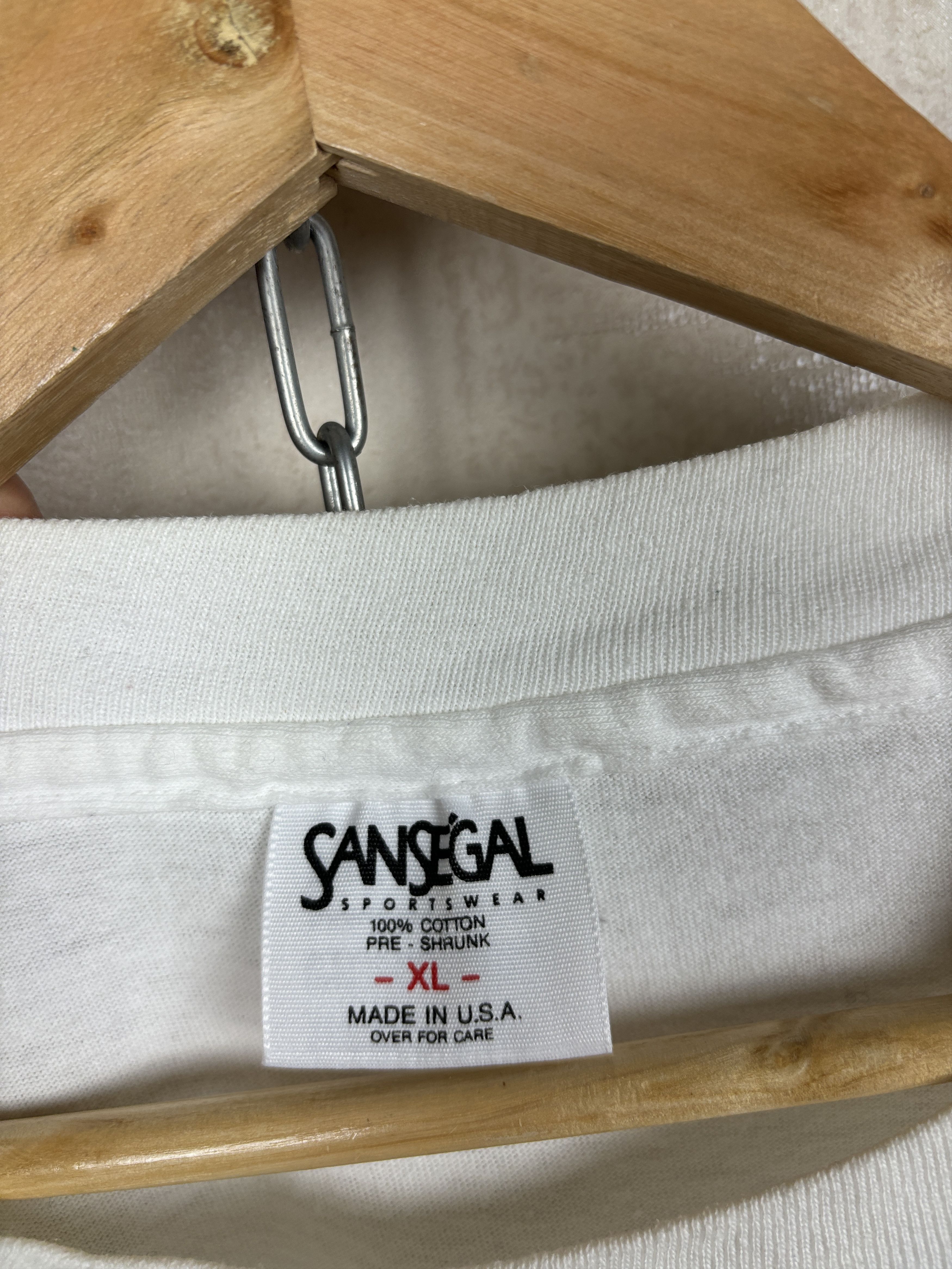 Vintage Vintage 1991 San Segal Sportswear Penguin T-shirt Size US XL / EU 56 / 4 - 8 Thumbnail