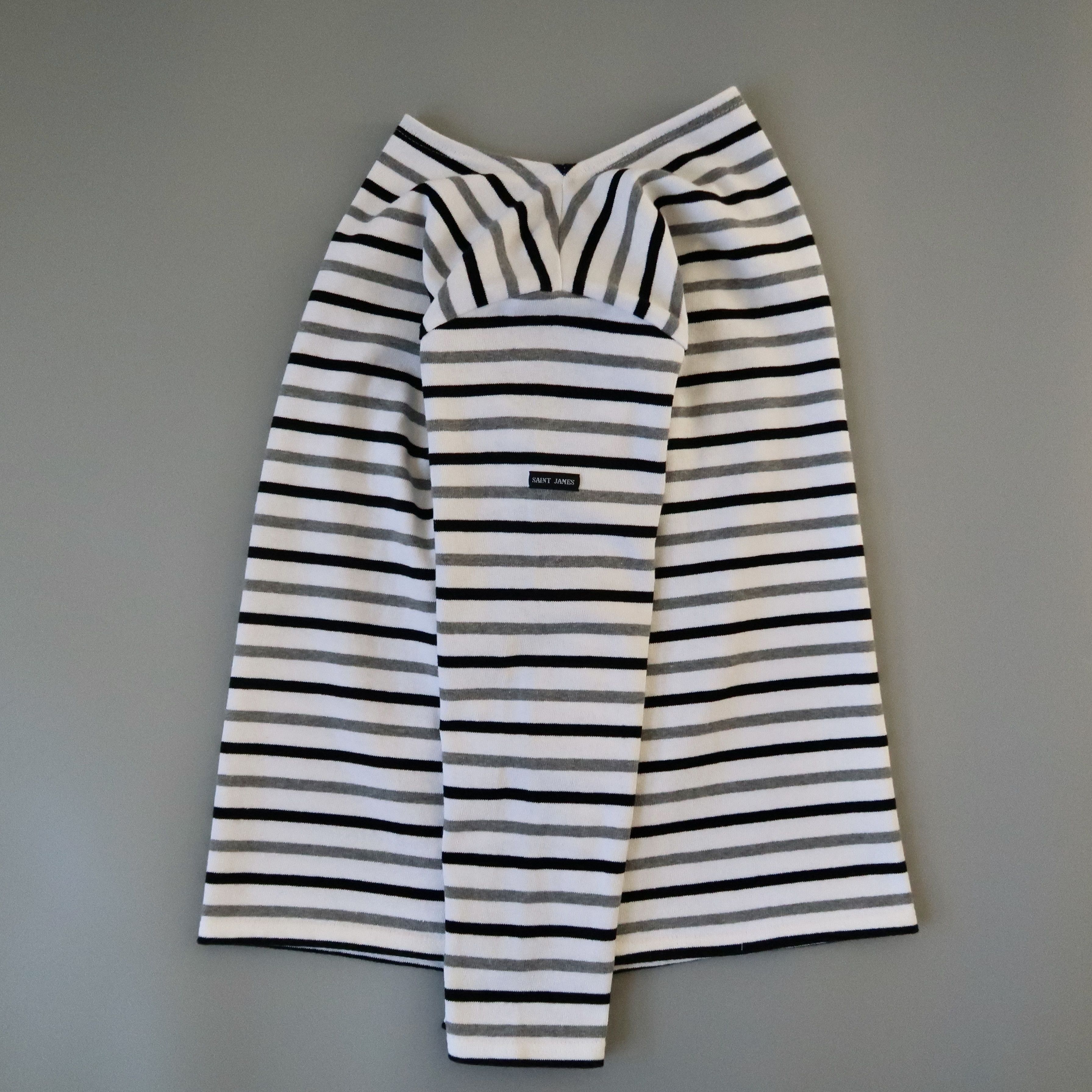 Saint James Tagless, SAINT JAMES heavyweight cotton striped breton shirt Size US S / EU 44-46 / 1 - 1 Thumbnail