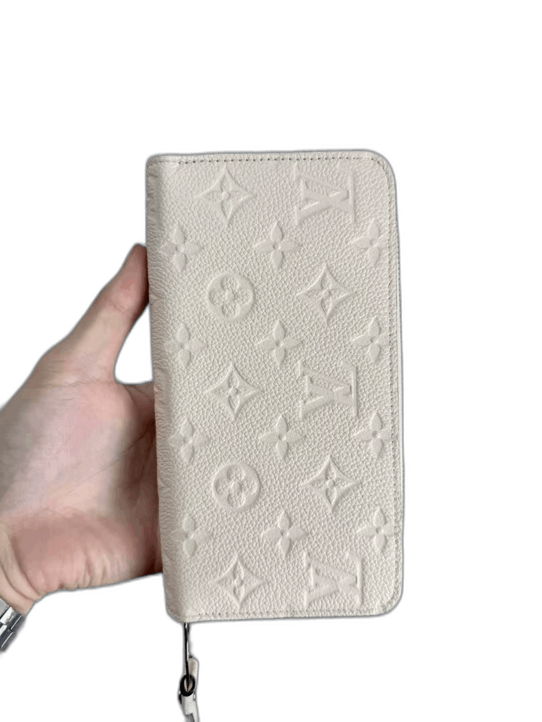 Louis Vuitton Louis Vuitton Beige Monogram Wallet Brand New Size ONE SIZE - 1 Thumbnail