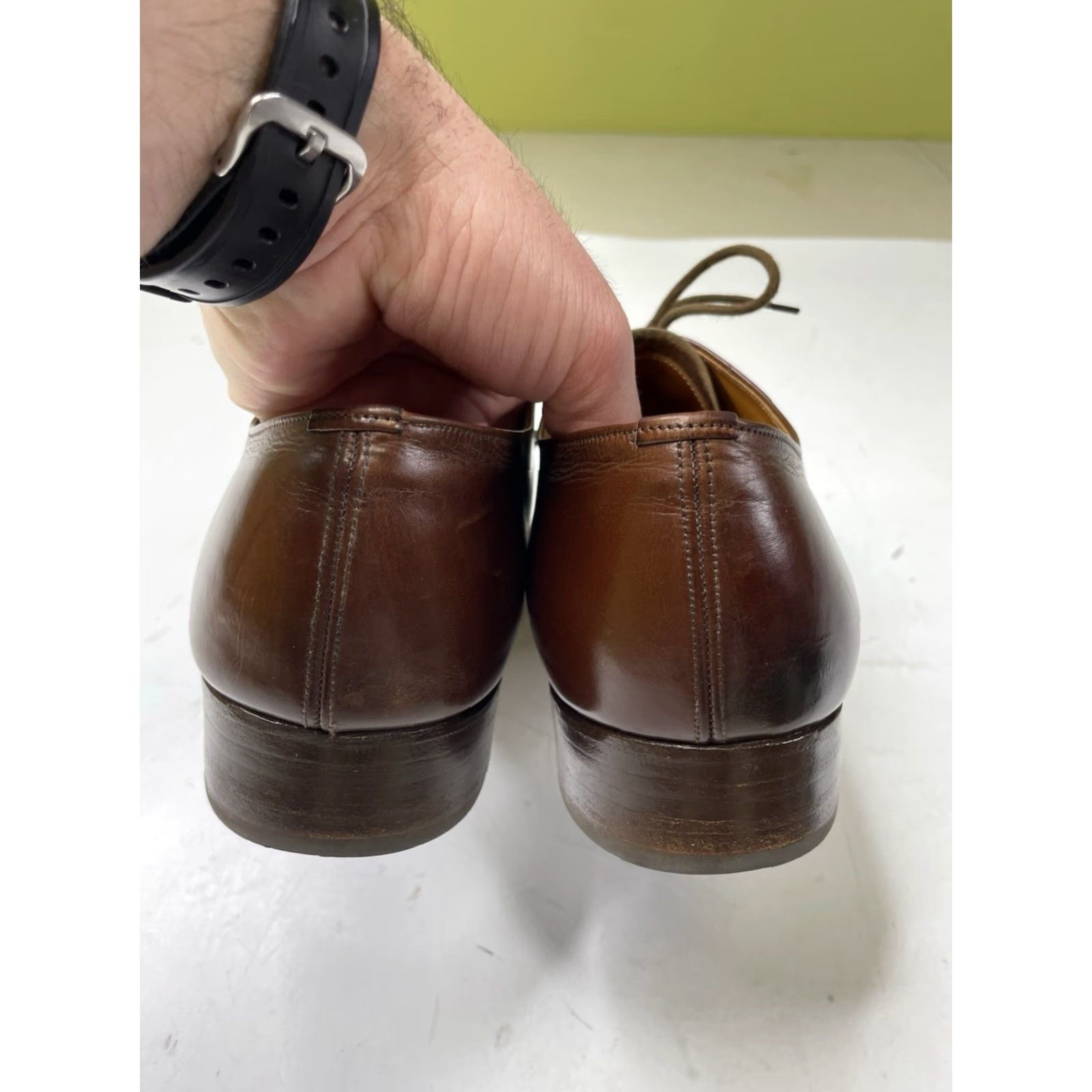 Church's Church's Mens Shoes Brown Leather Formal Oxford Size UK 10 Cap Toe Dress Shoes Mens Leather Oxford UK 10 Brown Leather Formal Cap Toe Dress Shoes Size ONE SIZE - 5 Thumbnail