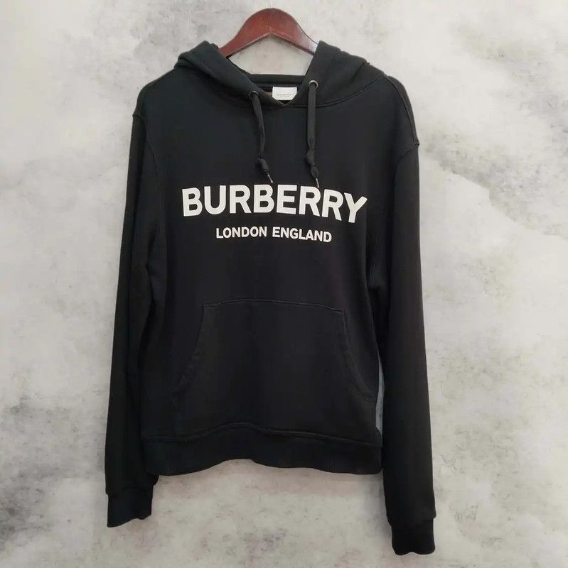 Burberry Burberry Black Cotton Women's Hoodie Size M / US 6-8 / IT 42-44 - 1 Thumbnail
