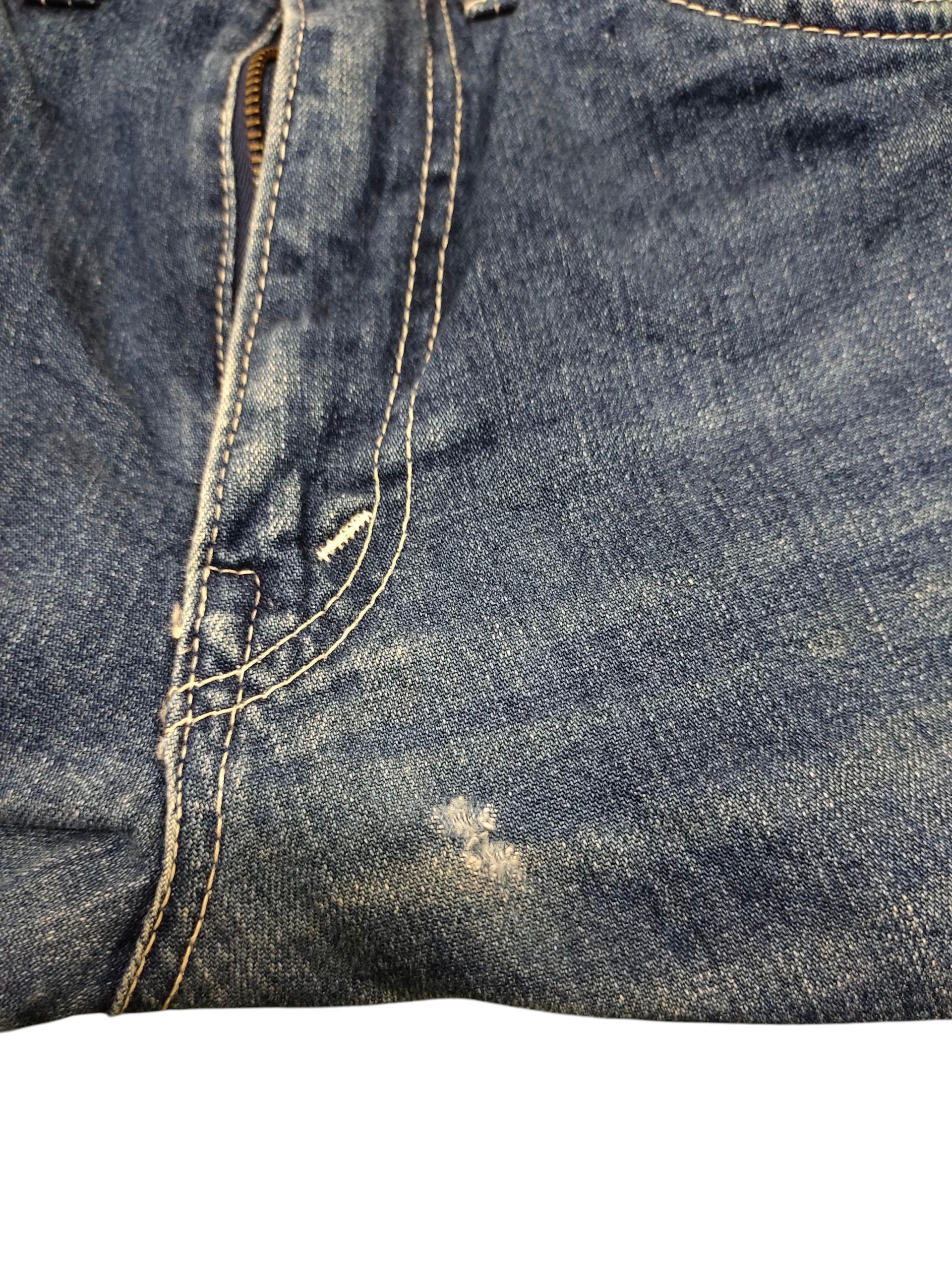 Comme des Garcons × Undercover Vintage Big John World Workers loose Denim Pants Size US 26 / EU 42 - 14 Thumbnail