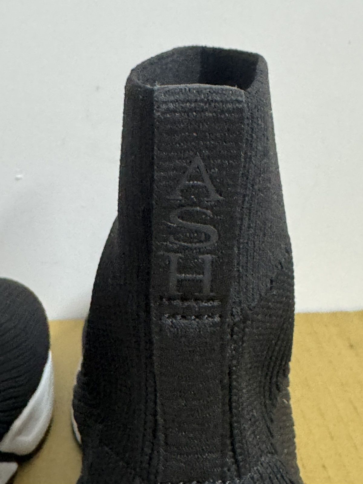 ASH ASH Black Knit Sock Sneakers – Chunky Sole Size US 8 / IT 38 - 7 Thumbnail