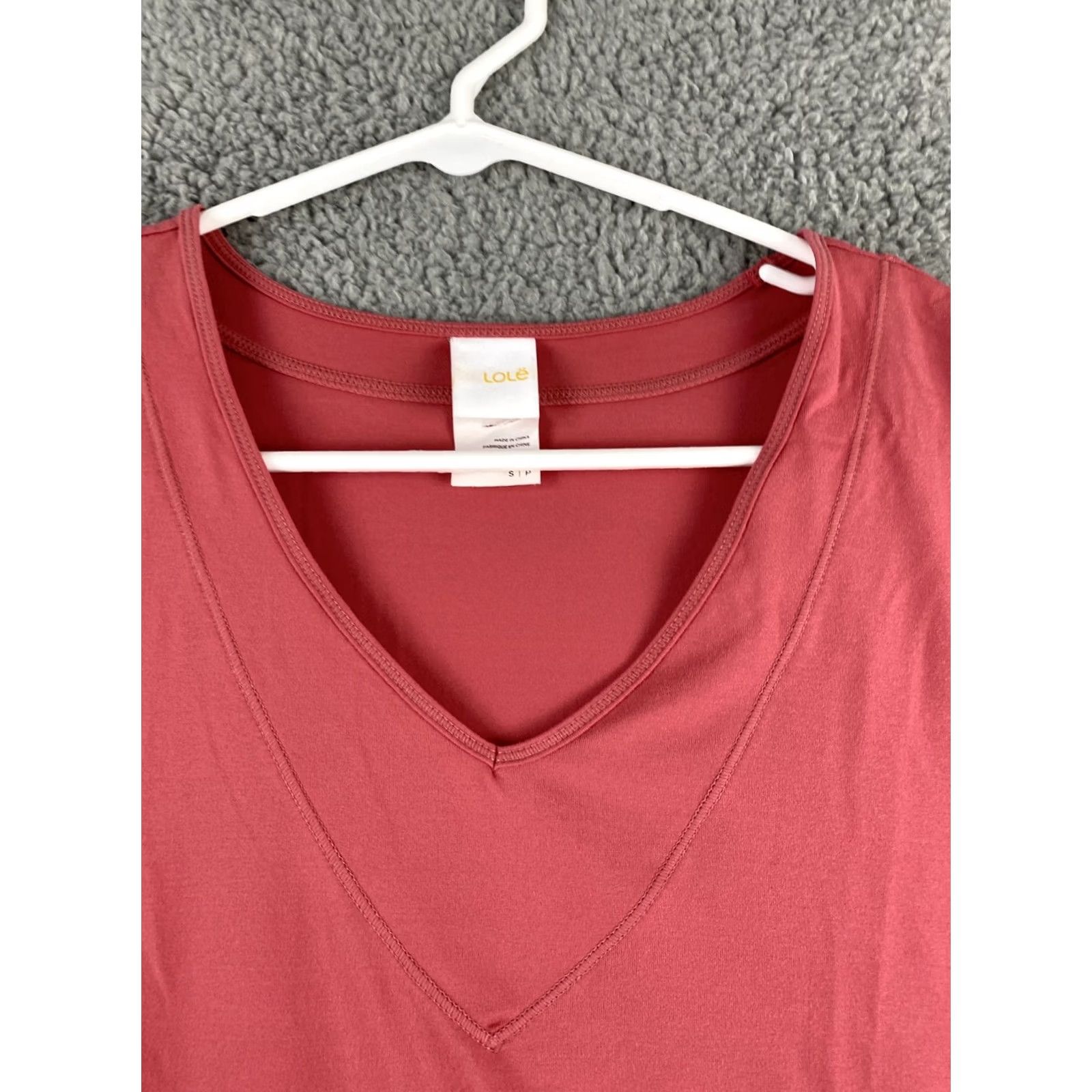 Vintage Lole T-Shirt Women’s S Coral Short Sleeve Activewear / 35-7 Size S / US 4 / IT 40 - 2 Thumbnail