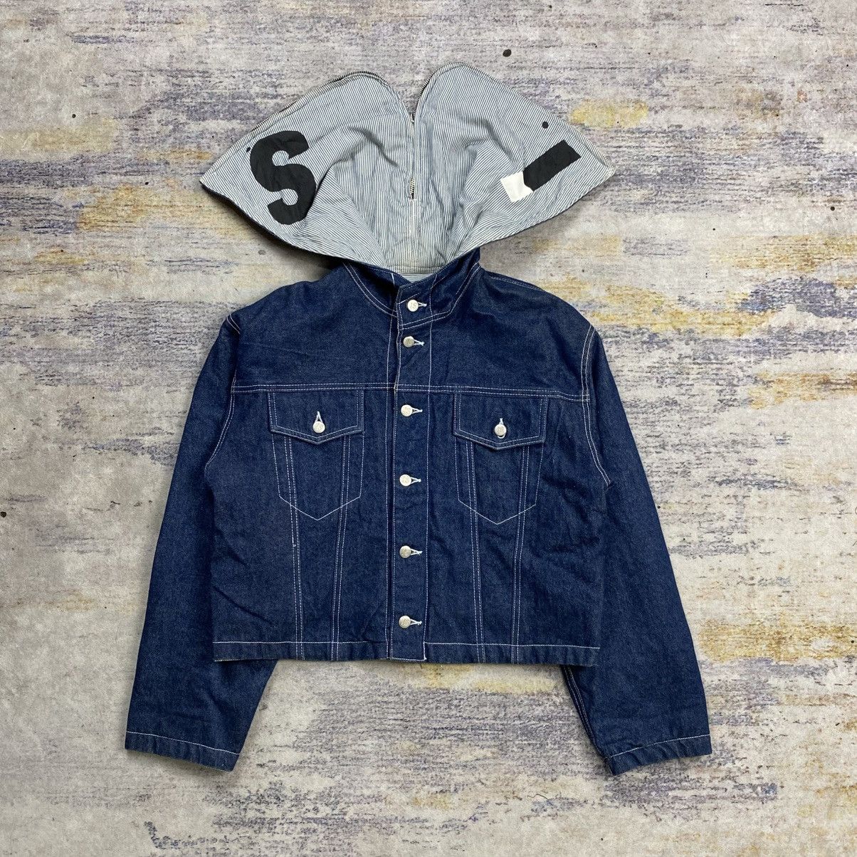 Issey Miyake vintage 90s issey miyake denim jacket Size US M / EU 48-50 / 2 - 1 Thumbnail