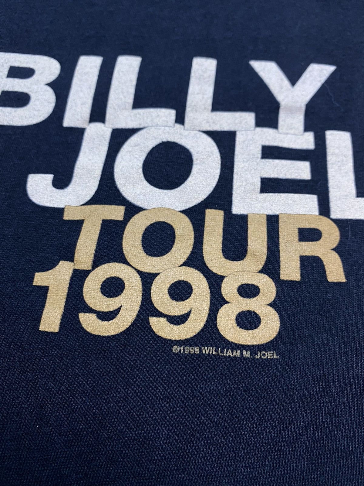 Band Tees × Vintage Elton John Billy Joel vintage 1998 tour face to face t shirt Size US L / EU 52-54 / 3 - 8 Thumbnail