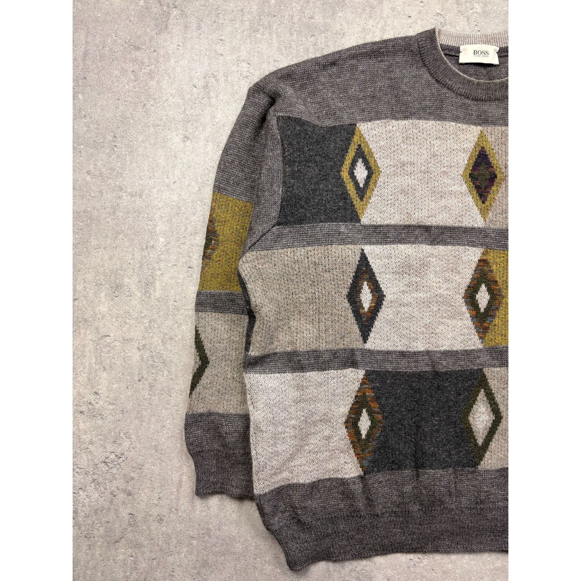 Hugo Boss ARCHIVAL HUGO BOSS "Anthracite" Luxury Knit – XL Elite Grail Size US XL / EU 56 / 4 - 2 Thumbnail