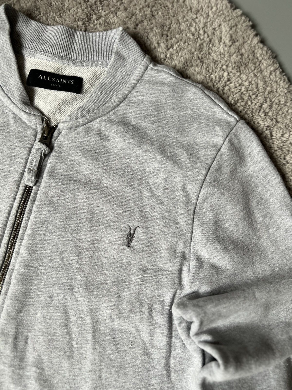 Allsaints VINTAGE ALLSAINTS MINI LOGO ZIP UP HOODIE Y2K STYLE Size US S / EU 44-46 / 1 - 2 Thumbnail
