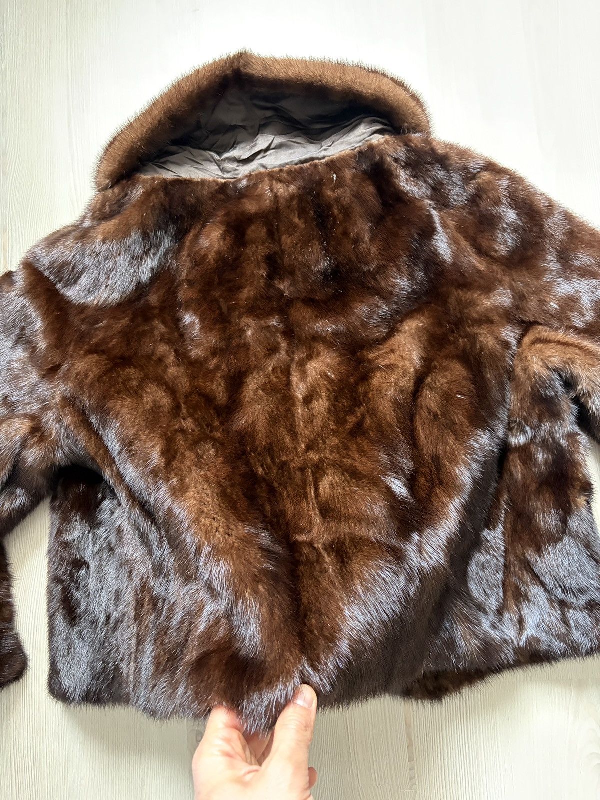 Luxe Ellis Barker Furs Chester Mink Cropped Short Coat Size M / US 6-8 / IT 42-44 - 19 Thumbnail