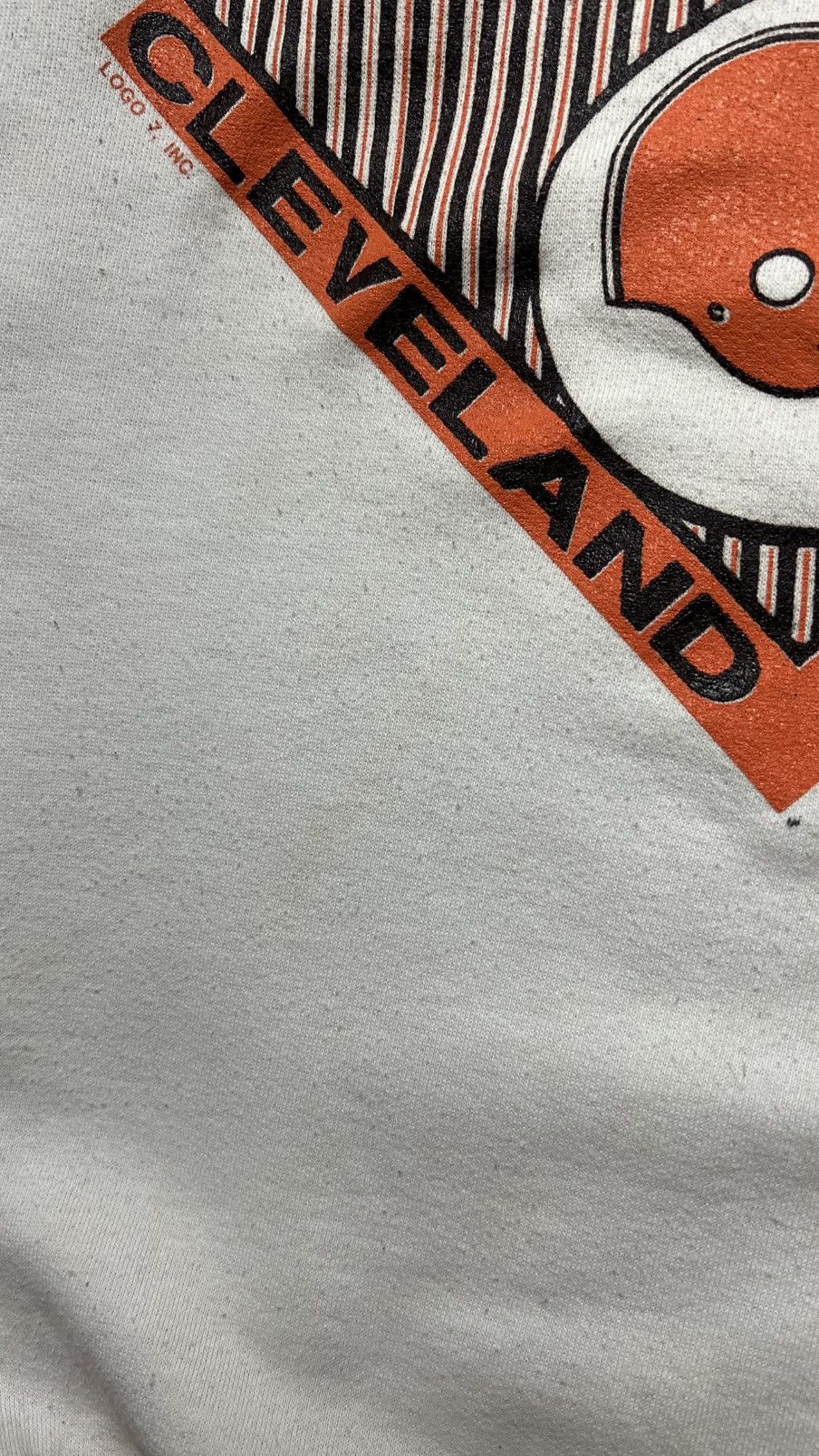 Logo 7 1990 Cleveland Browns NFL Logo 7 athletic sweatshirt Size US XL / EU 56 / 4 - 9 Thumbnail