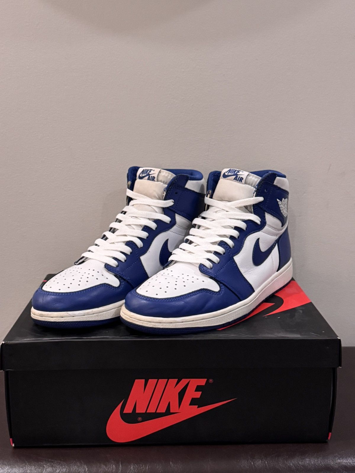 Nike Air Jordan 1 Retro High OG STORM BLUE Size US 10.5 / EU 43-44 - 1 Thumbnail