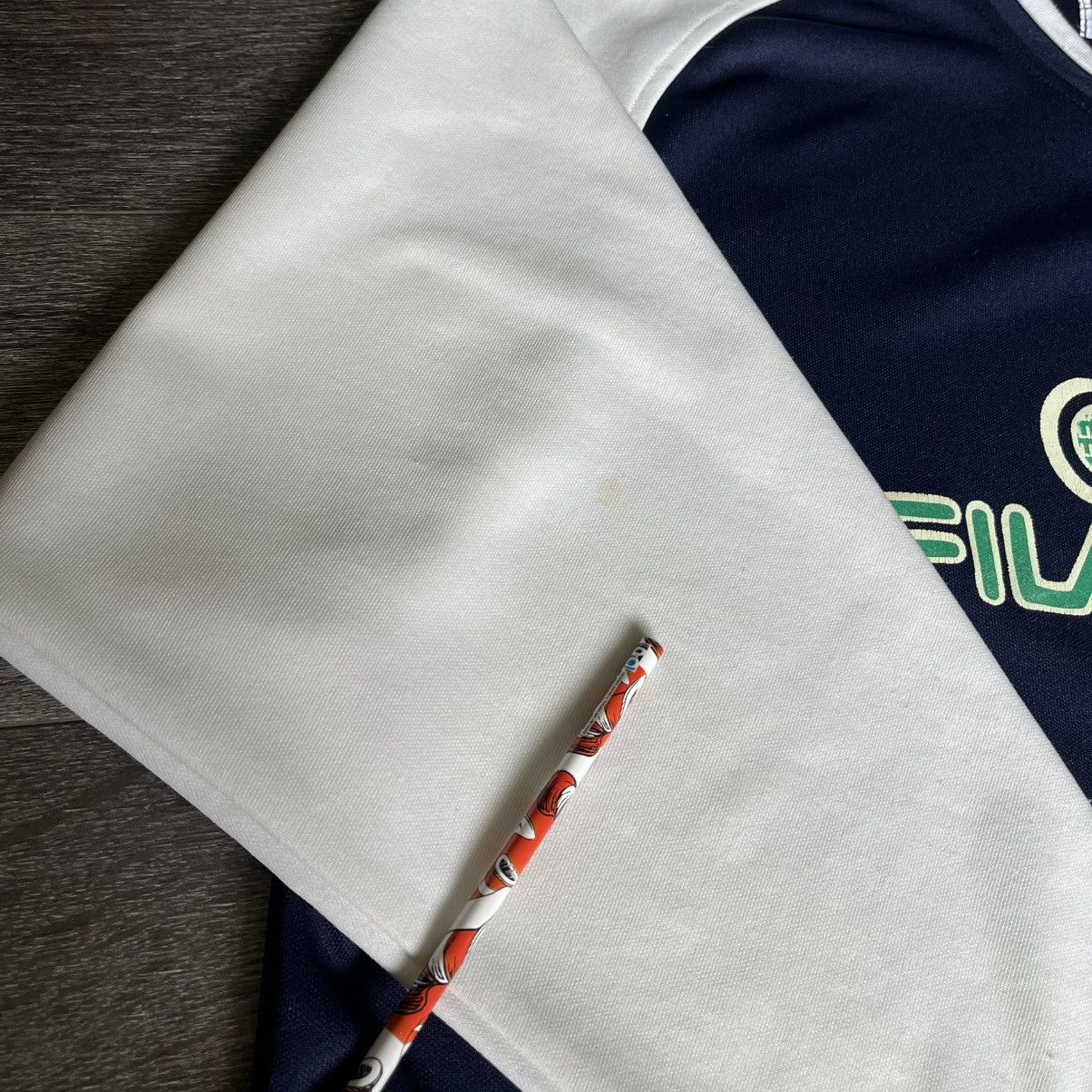 Fila Vintage 1990s FILA US Team Longsleeve Jersey Shirt Hockey Size US XL / EU 56 / 4 - 7 Thumbnail