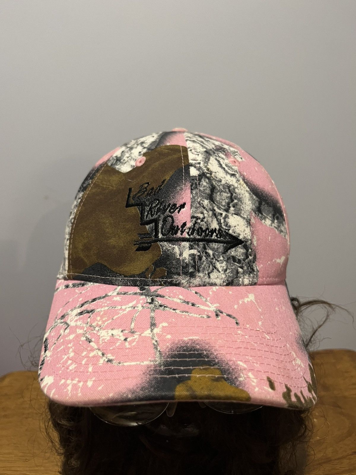 Realtree Vintage Pink y2k Camo Hat Size ONE SIZE - 2 Thumbnail
