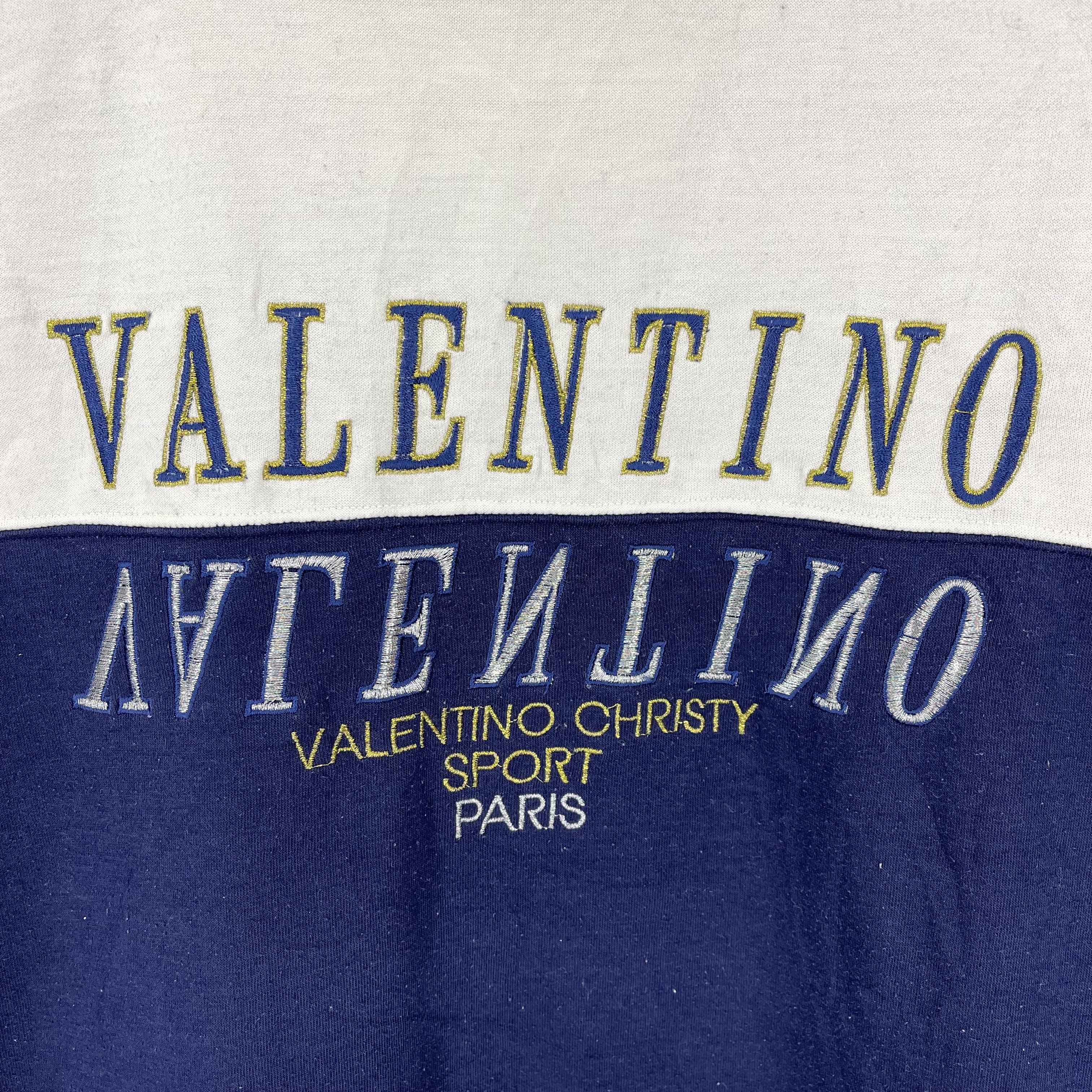 Other VALENTINO CHRISTY SPORT PARIS Crew Neck Sweatshirt #1421/AX Size US M / EU 48-50 / 2 - 3 Thumbnail