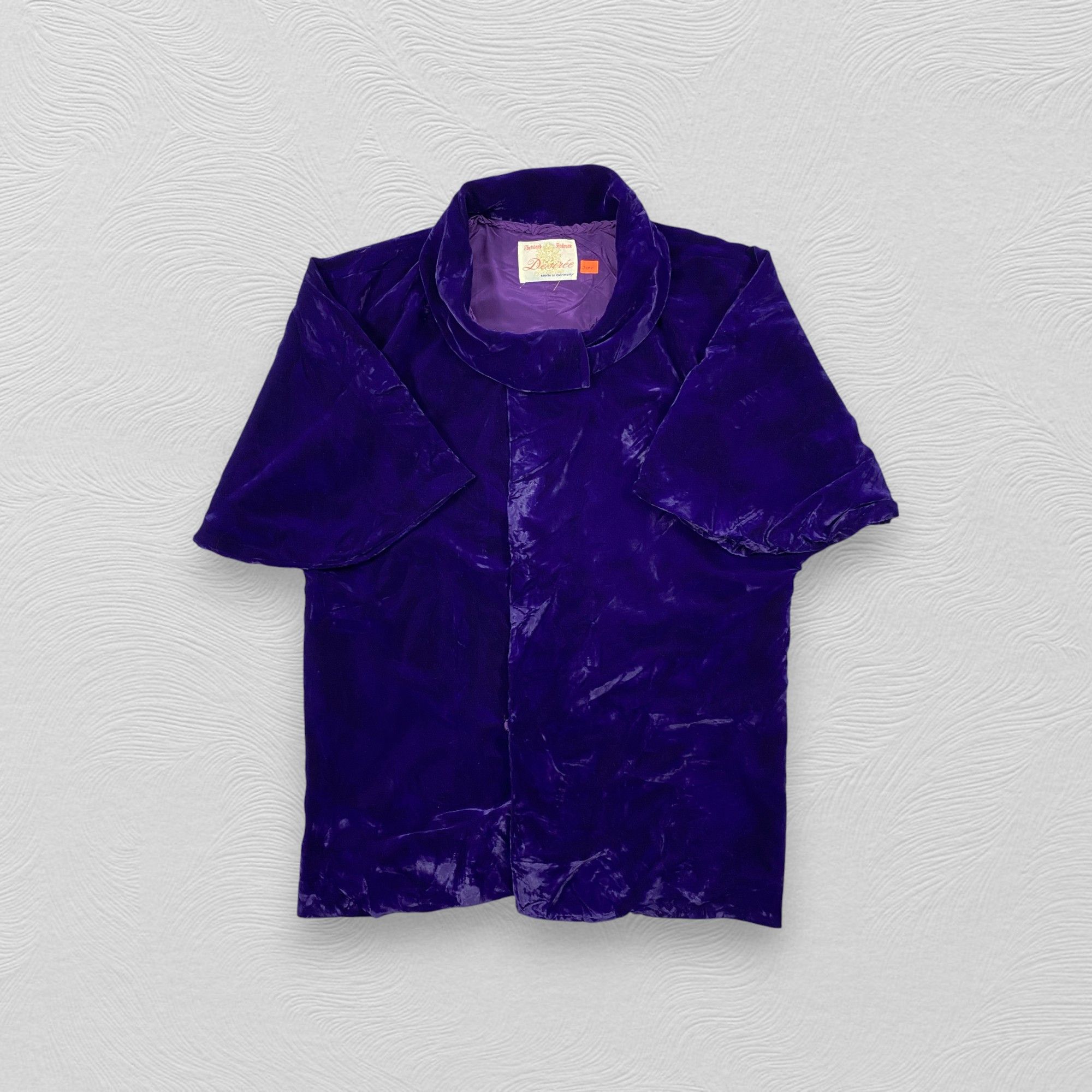 Yohji Yamamoto Vintage Germany Velvet Yohji Yamomoto Style Jkt Coat- J485 Size US M / EU 48-50 / 2 - 4 Thumbnail